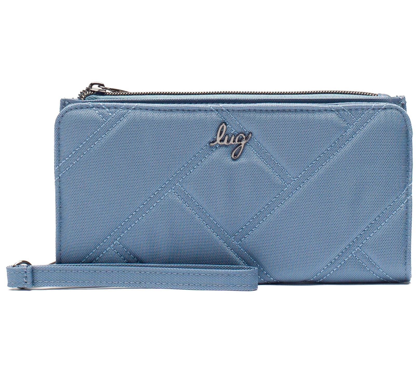COACH Multiway Zip Card Case In Signature Canvas in Black