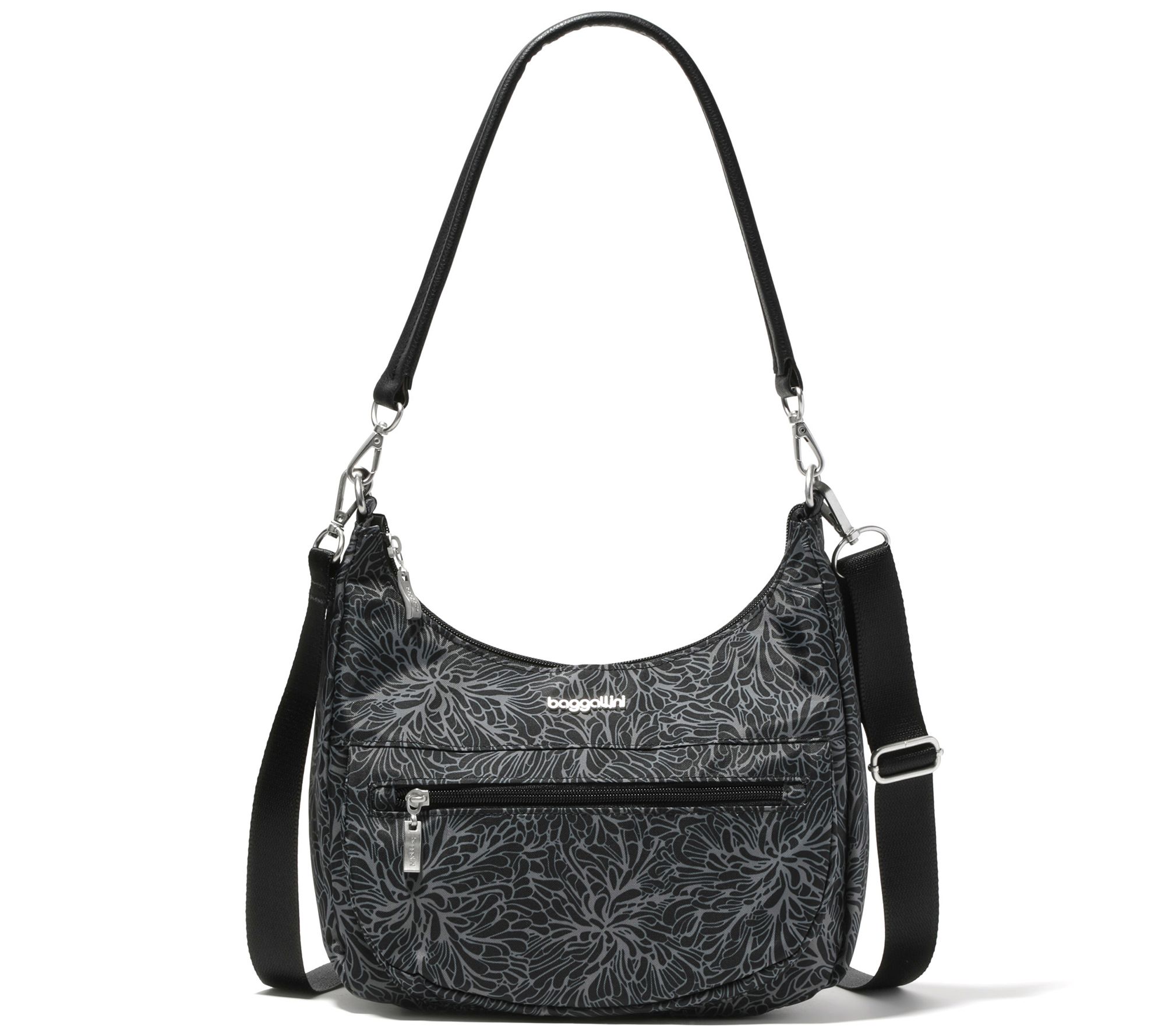 Baggallini Modern Pocket Half Moon Bag