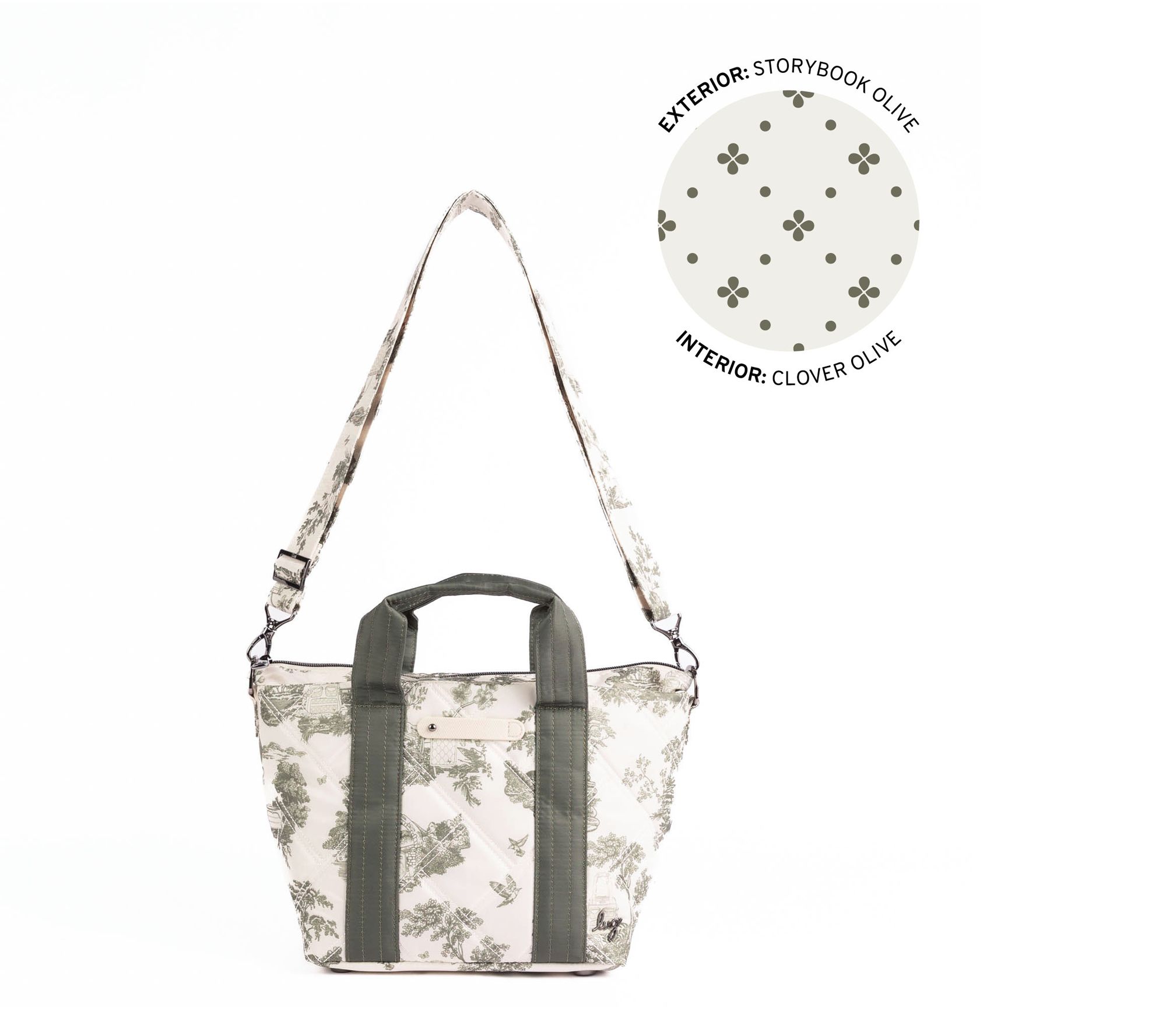Lug Classic Medium Tote with Crossbody- Dory LE