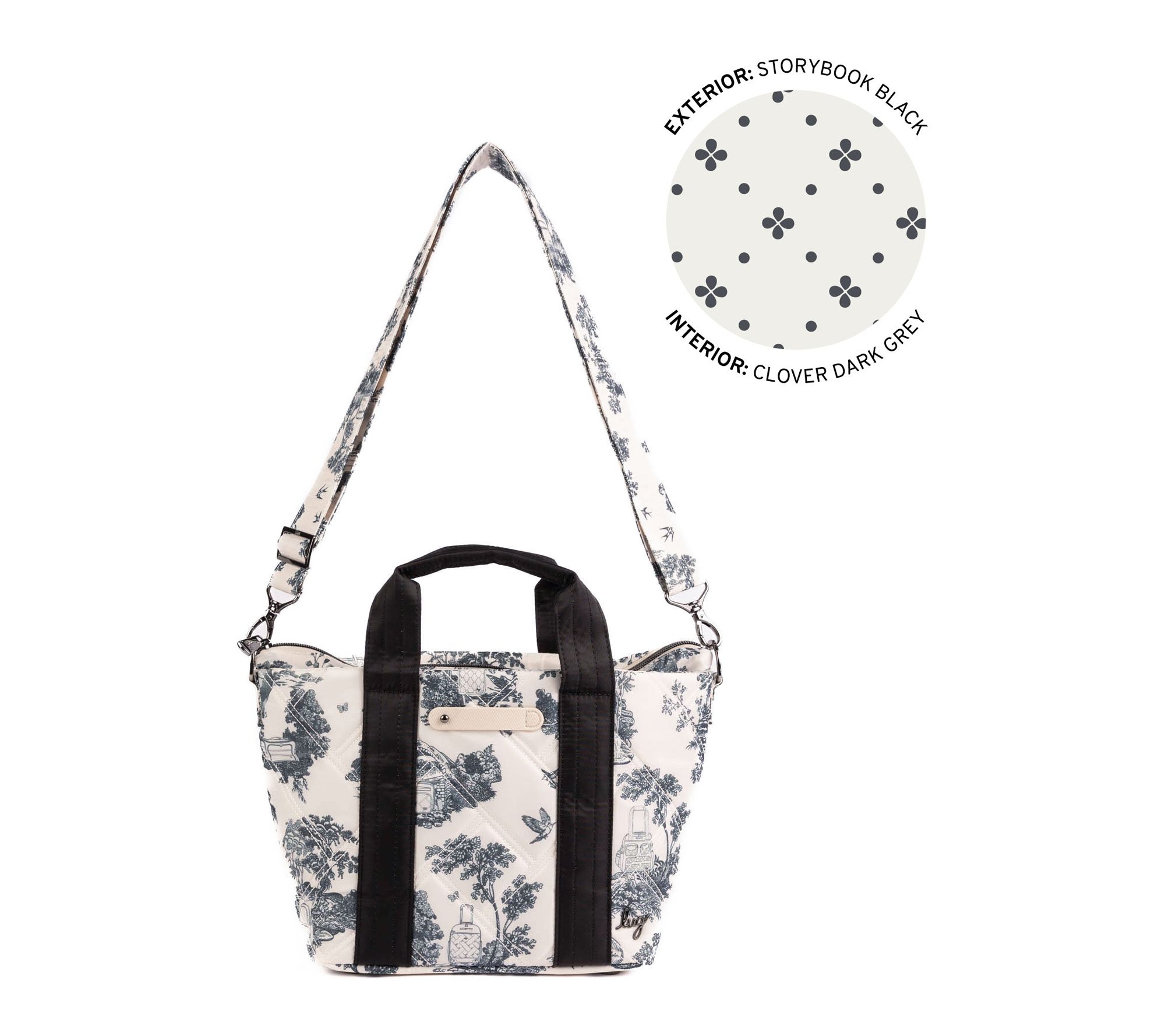 Lug Classic Medium Tote with Crossbody- Dory LE