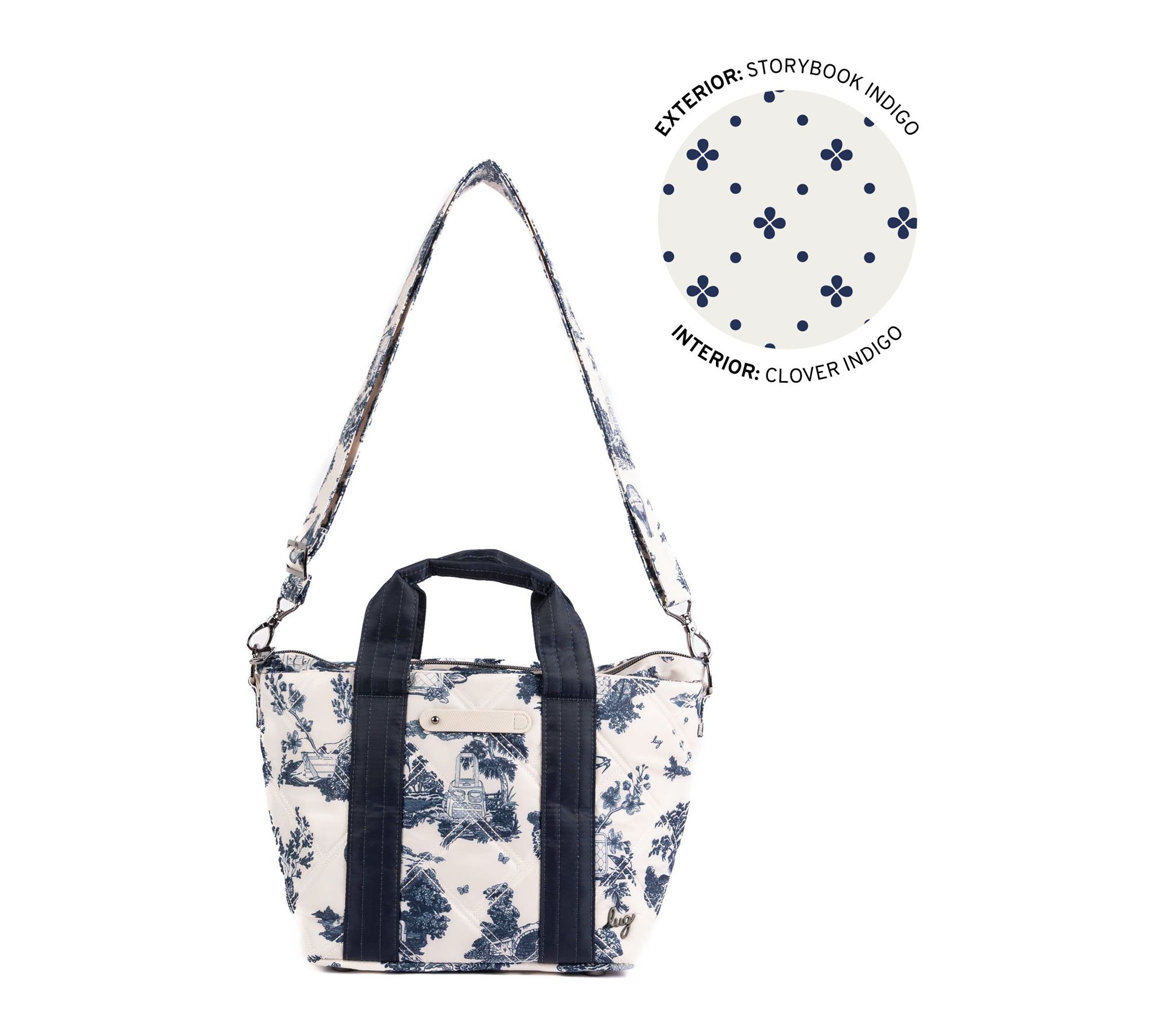 Lug Classic Medium Tote with Crossbody- Dory LE