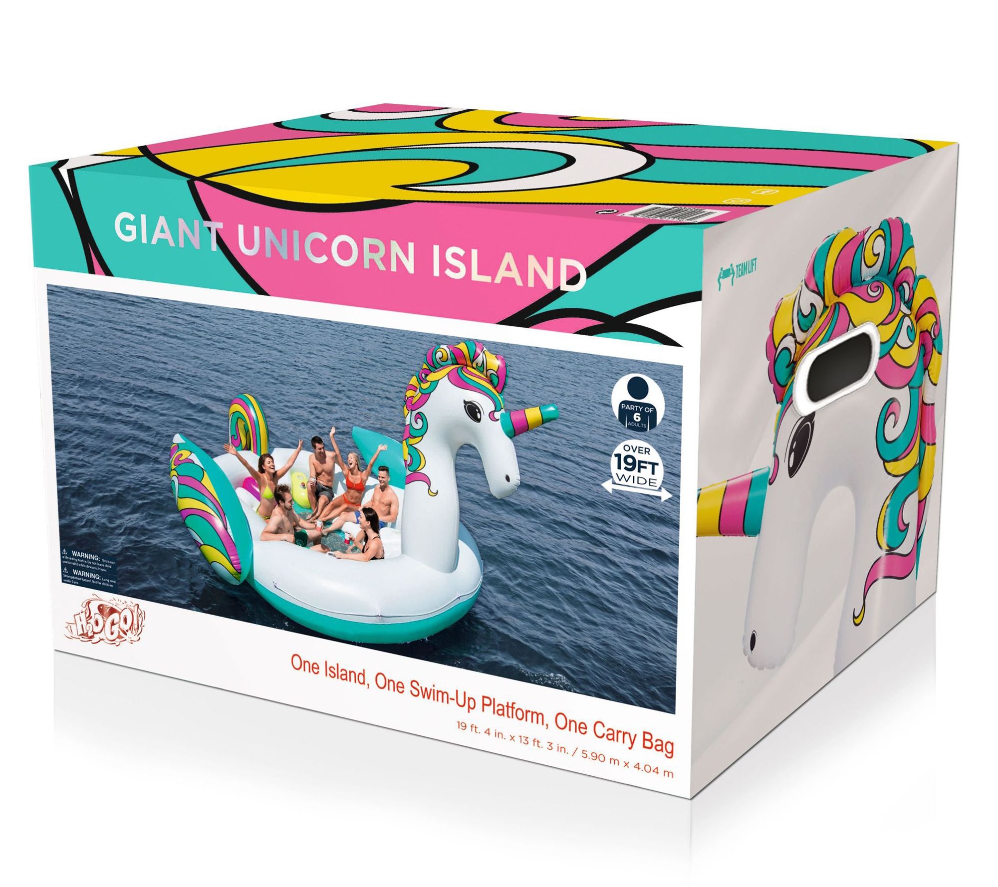 unicorn party island