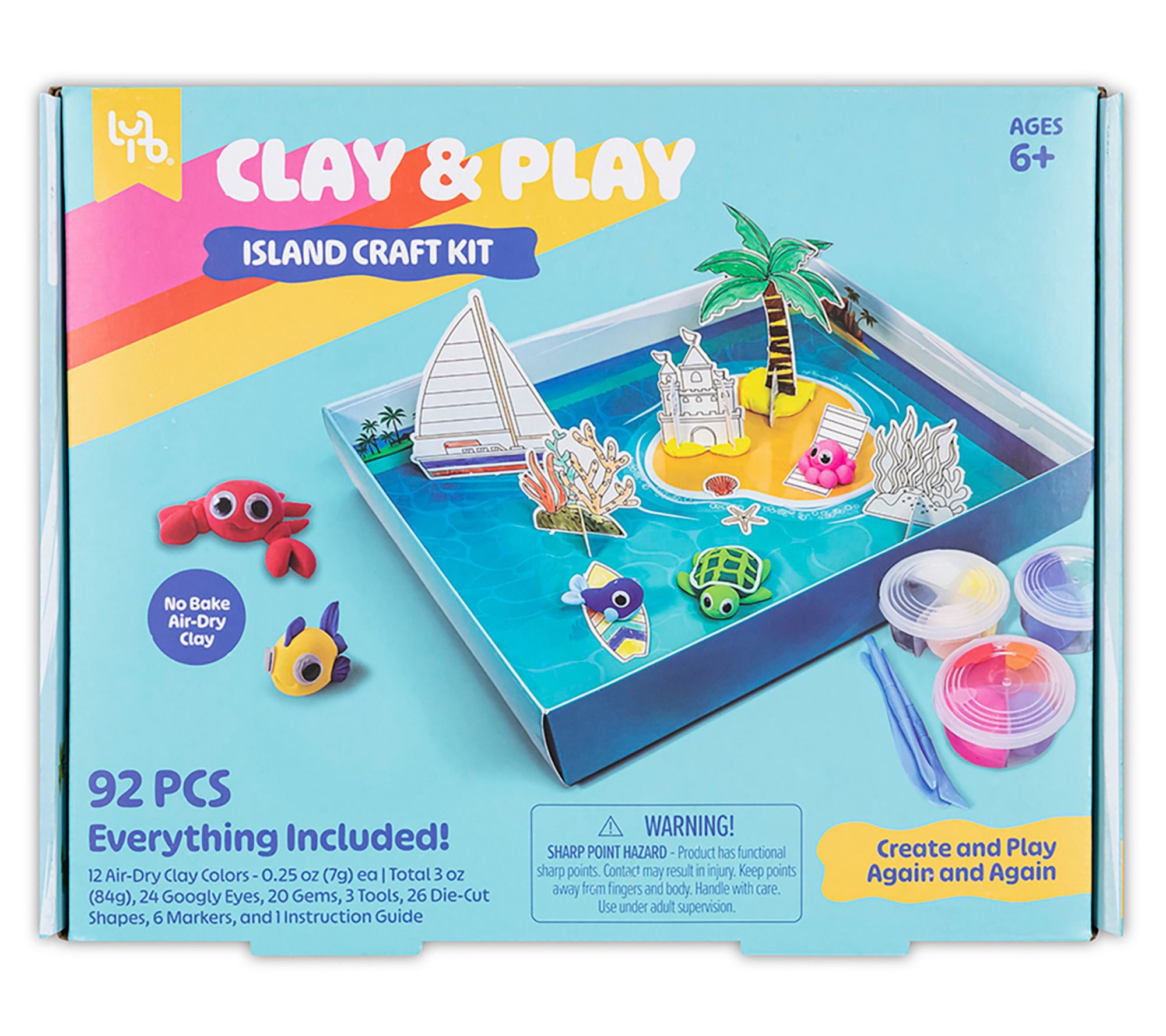 Little Yellow Bicycle Clay & Plat Kit - IslandAdventure