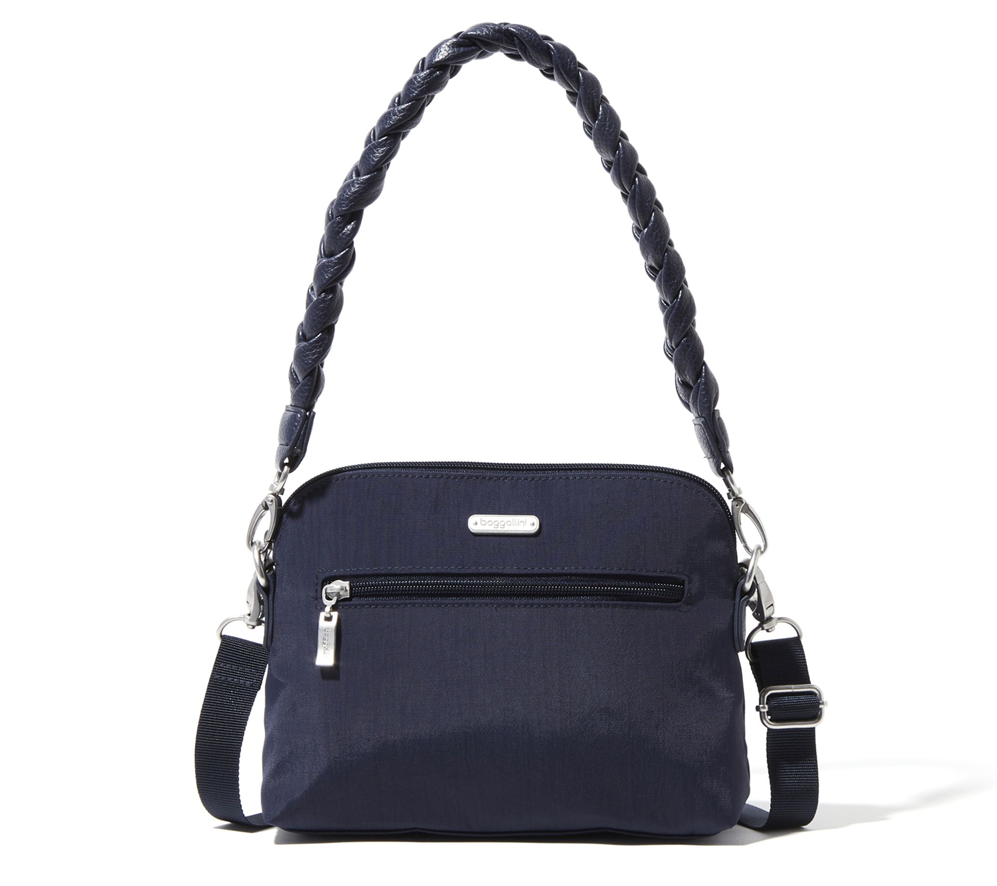 Baggallini Dome Crossbody with Braided Strap