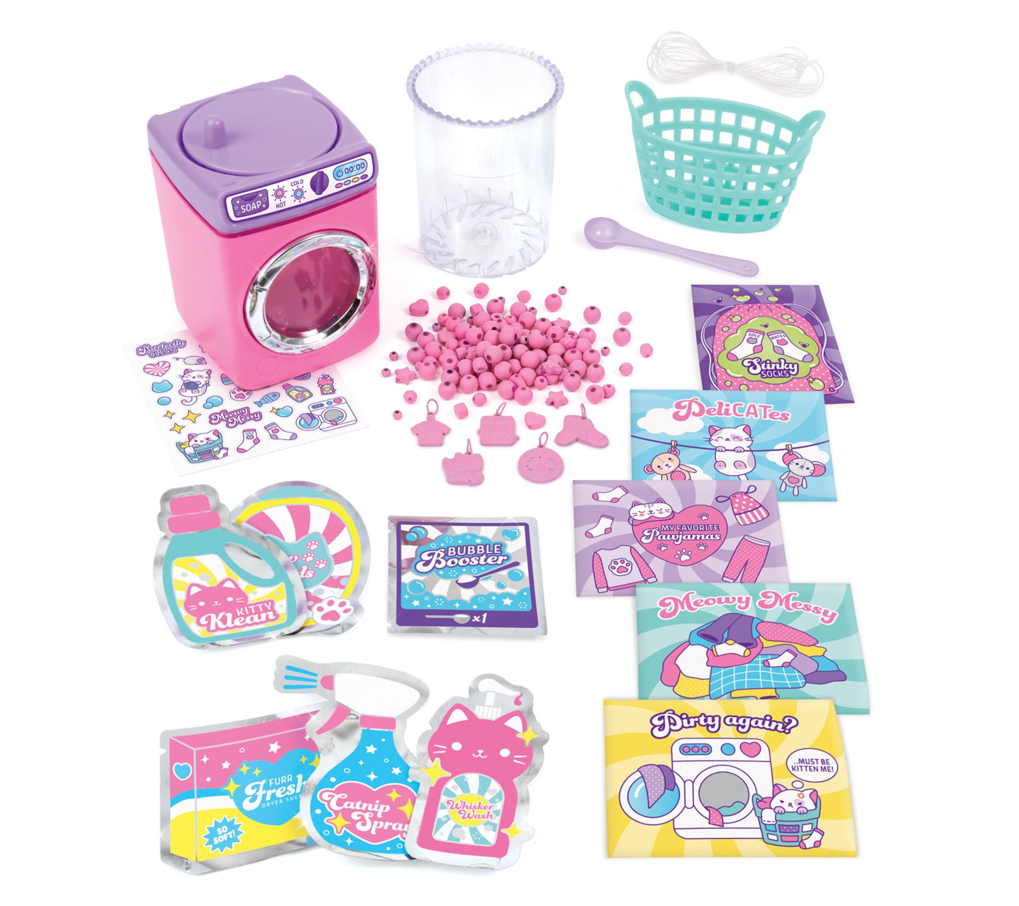 Make It Real Purr-fect Wash 'n Bead DIY Bracelet Set