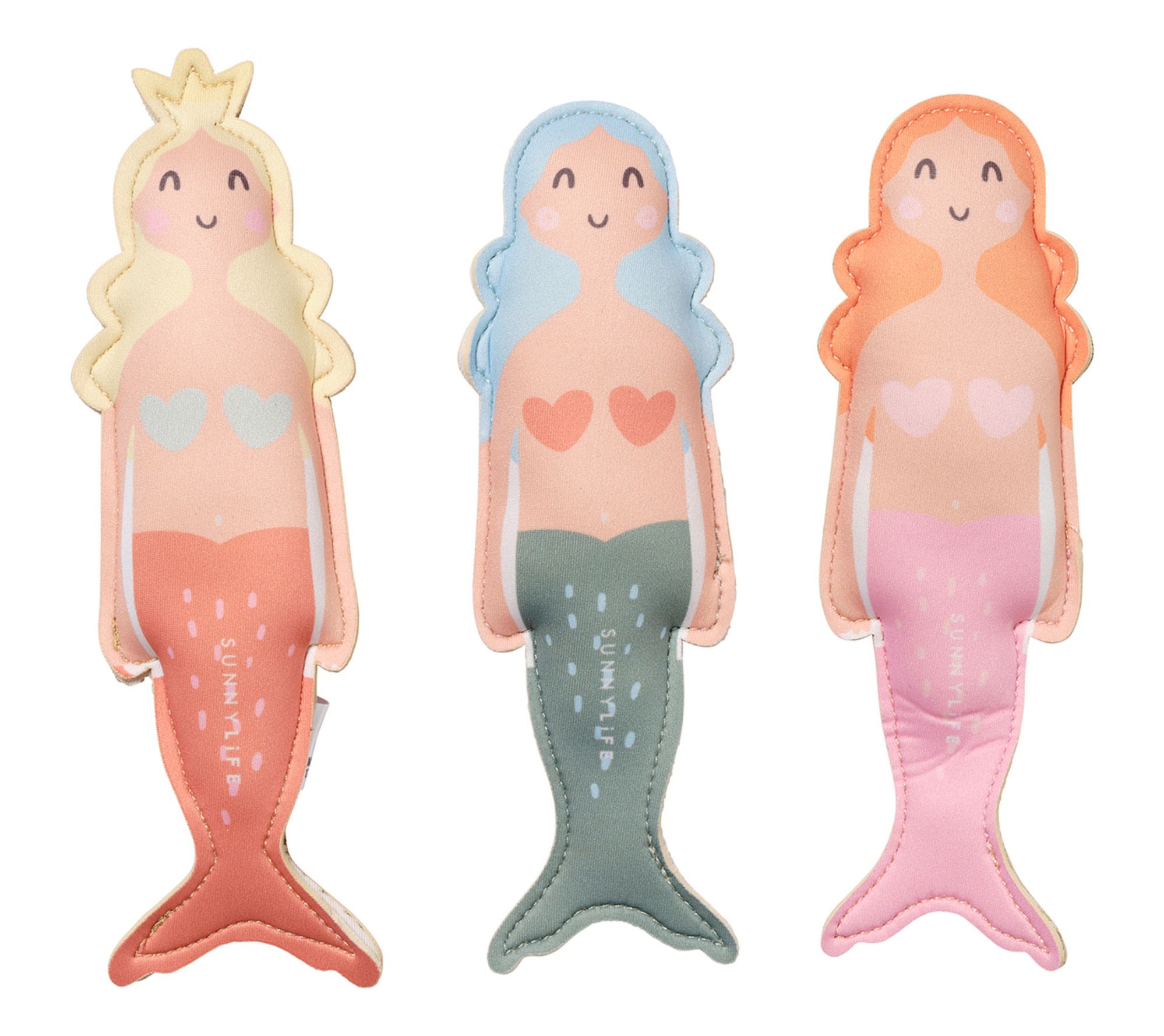Sunnylife Dive Buddies - 3pk Mermaid Pool Toys