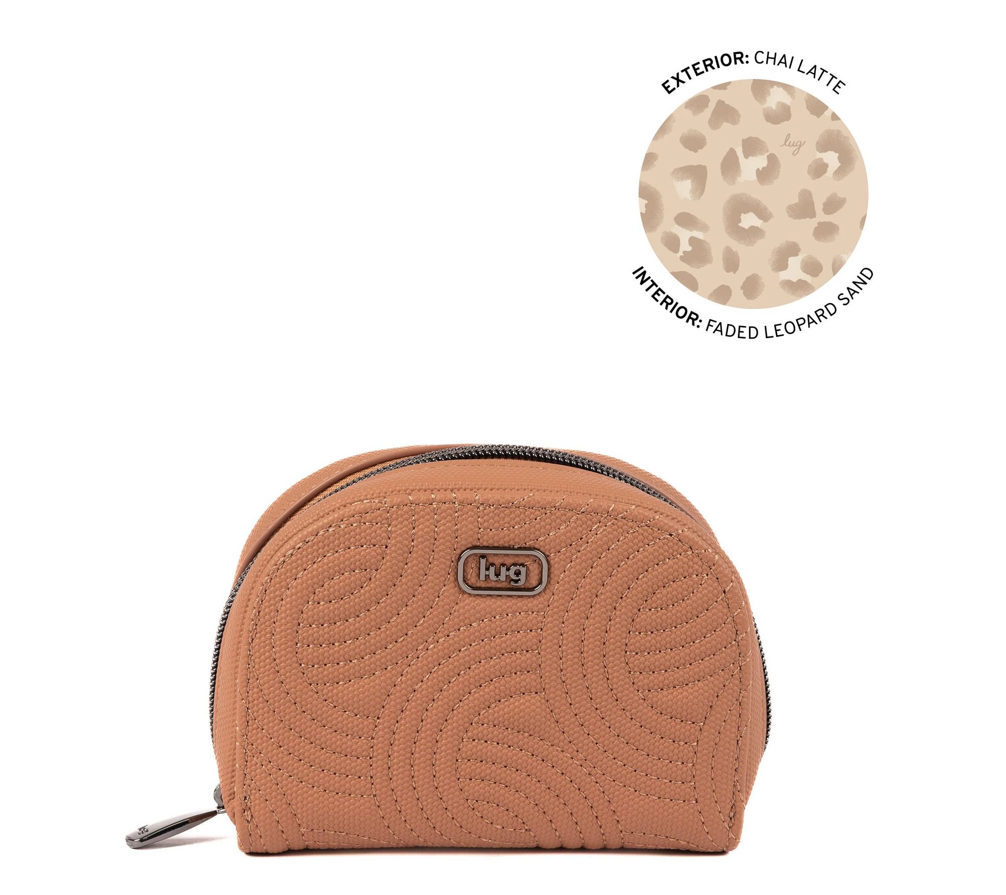 Lug Matte Luxe Mini Jewelry Pouch with Charm Charm Bar-Kolo