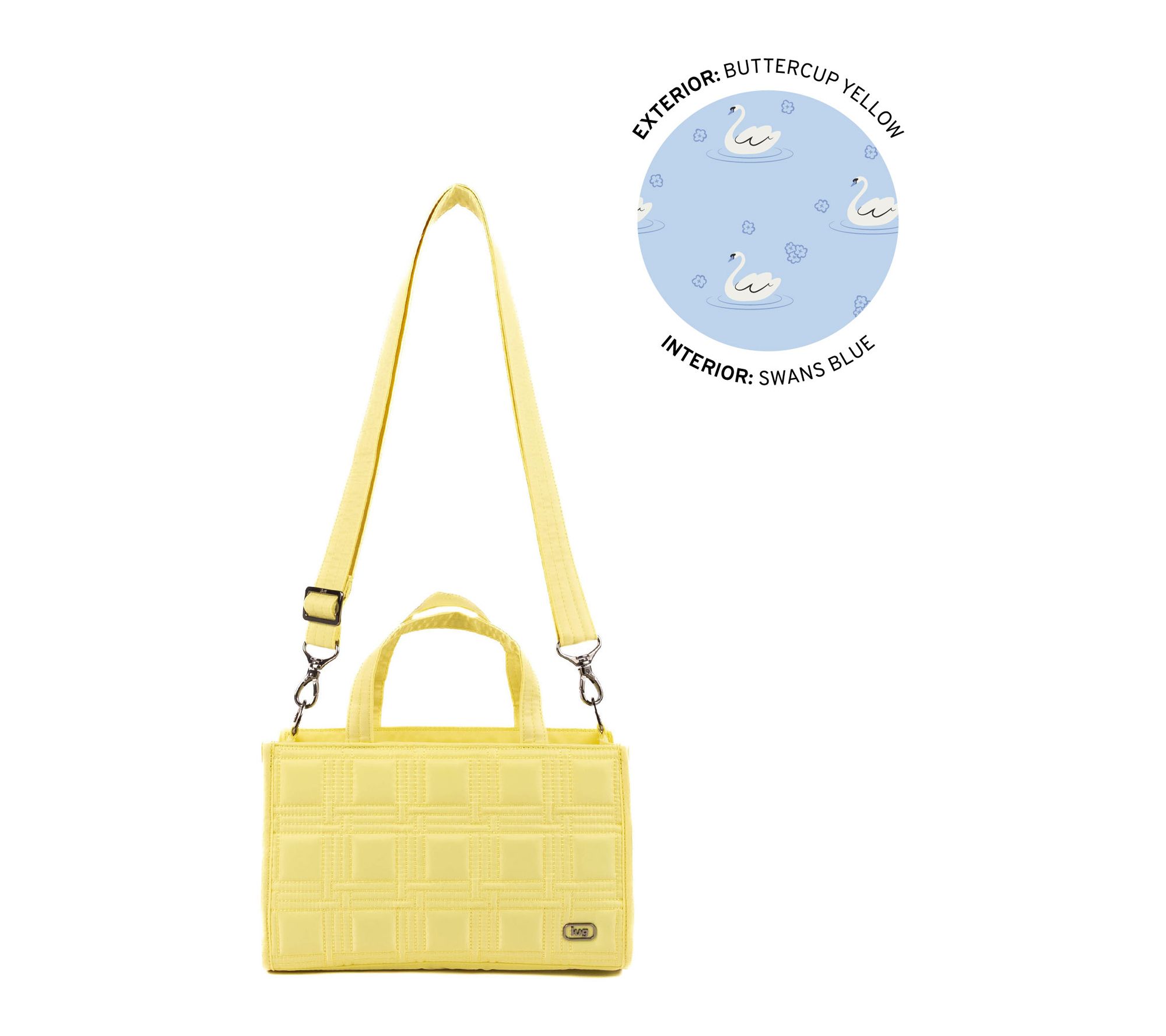 Lug Classic Quilt East West Top Handle Bag-Train