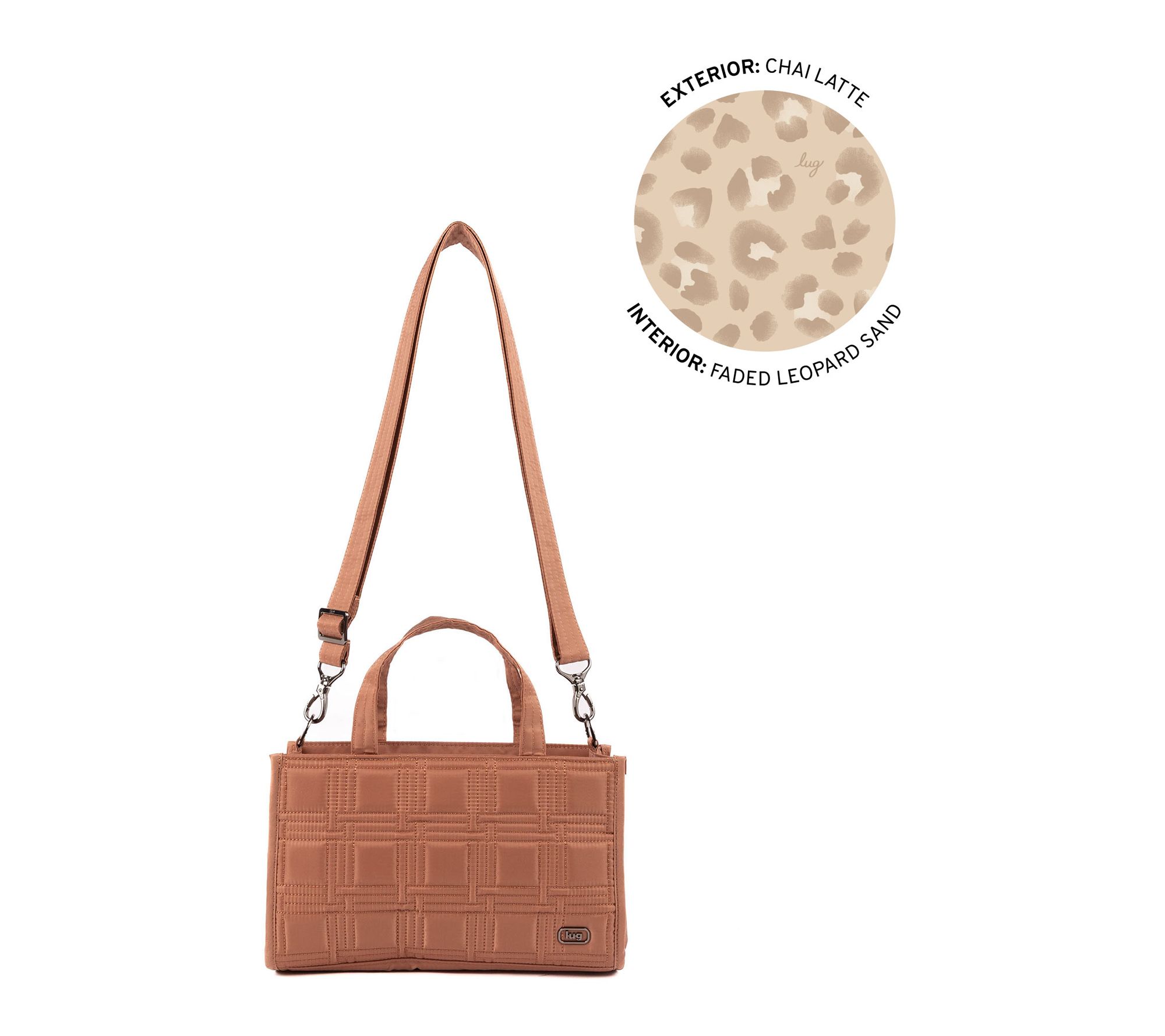 Lug Classic Quilt East West Top Handle Bag-Train