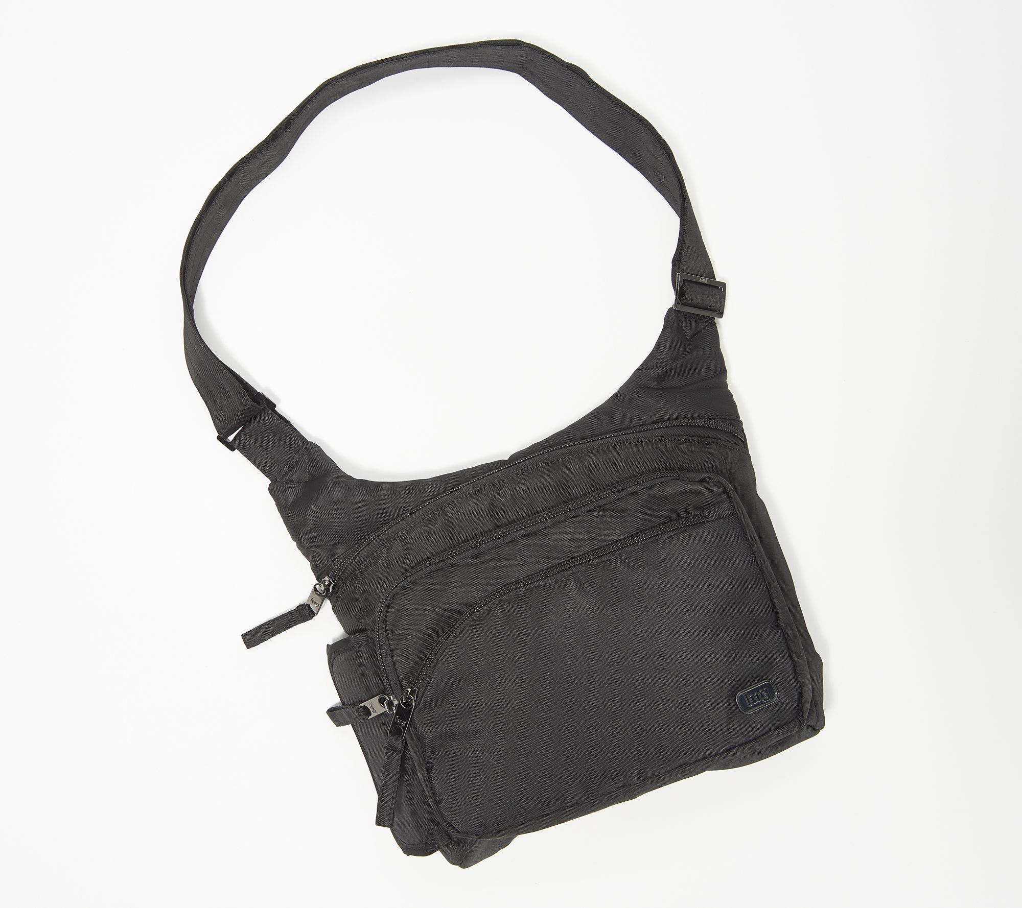 qvc lug crossbody bags