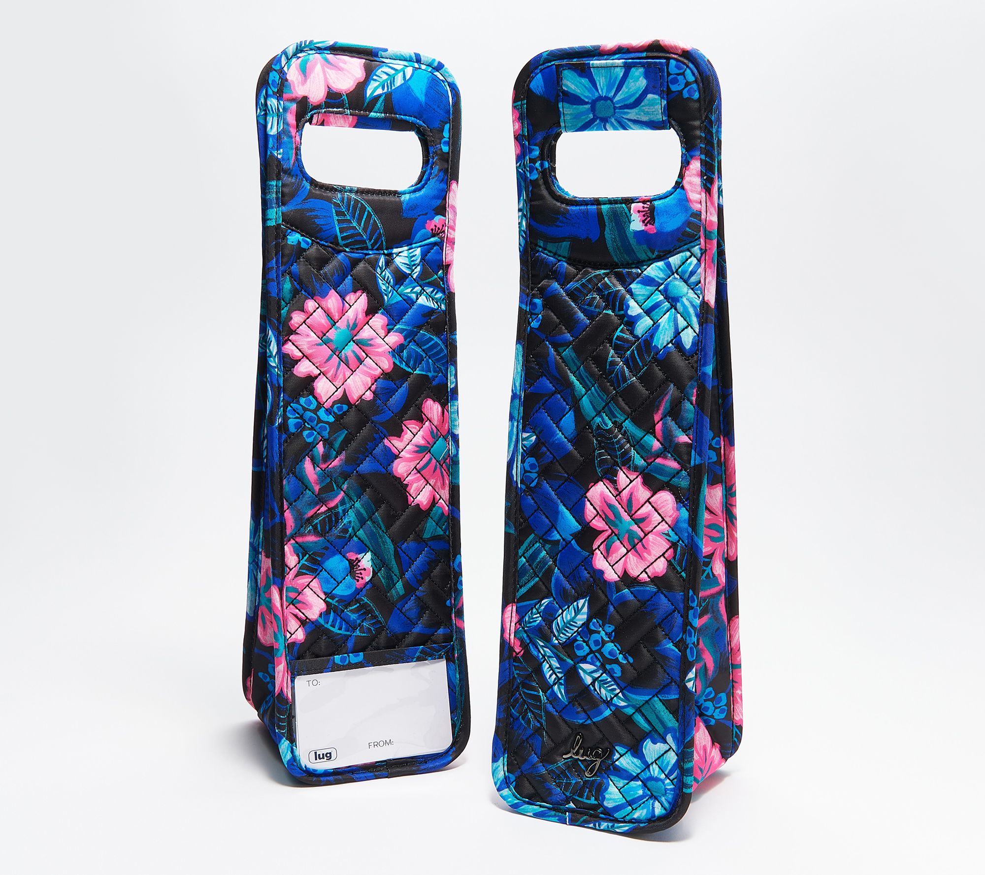 Lug Set of 2 Insulated Wine Totes - Shuttle