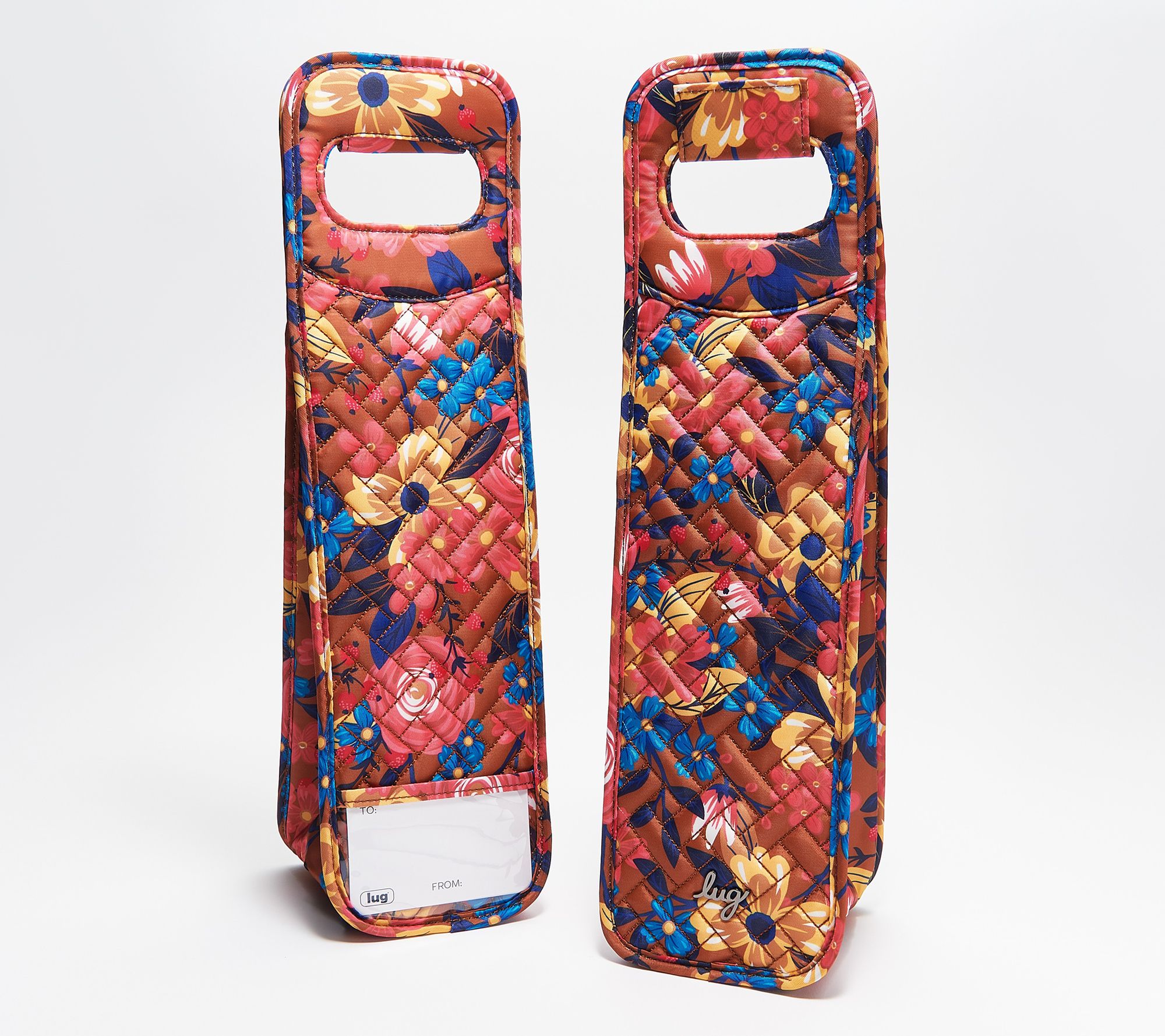 Lug Set of 2 Insulated Wine Totes - Shuttle