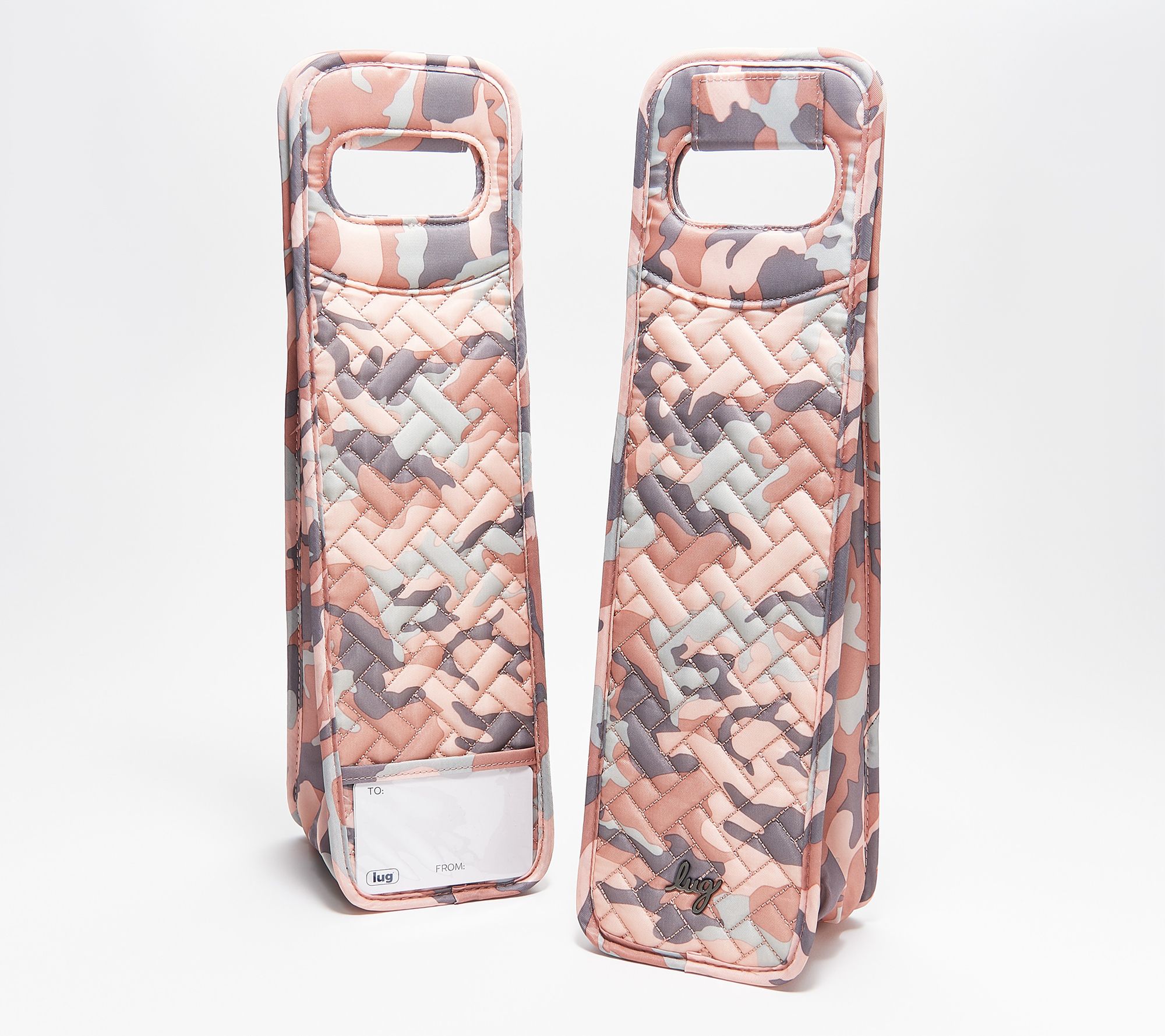 Lug Set of 2 Insulated Wine Totes - Shuttle