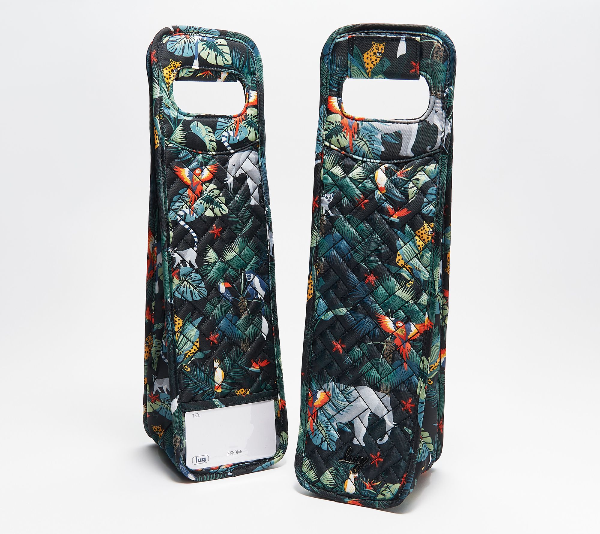 Lug Set of 2 Insulated Wine Totes - Shuttle