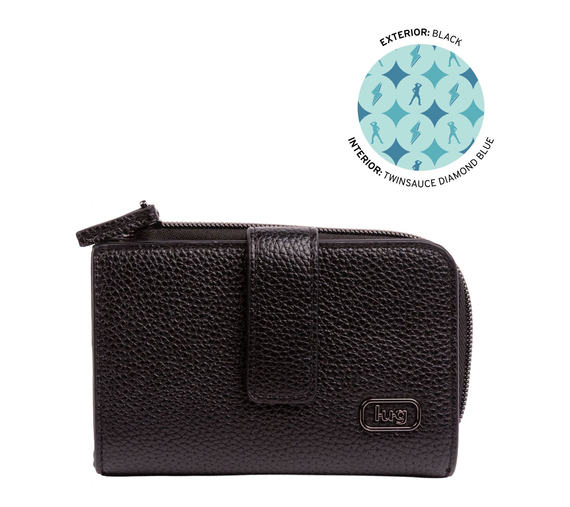 TWiNSAUCE x Lug Snap Closure VL Wallet - Snappy