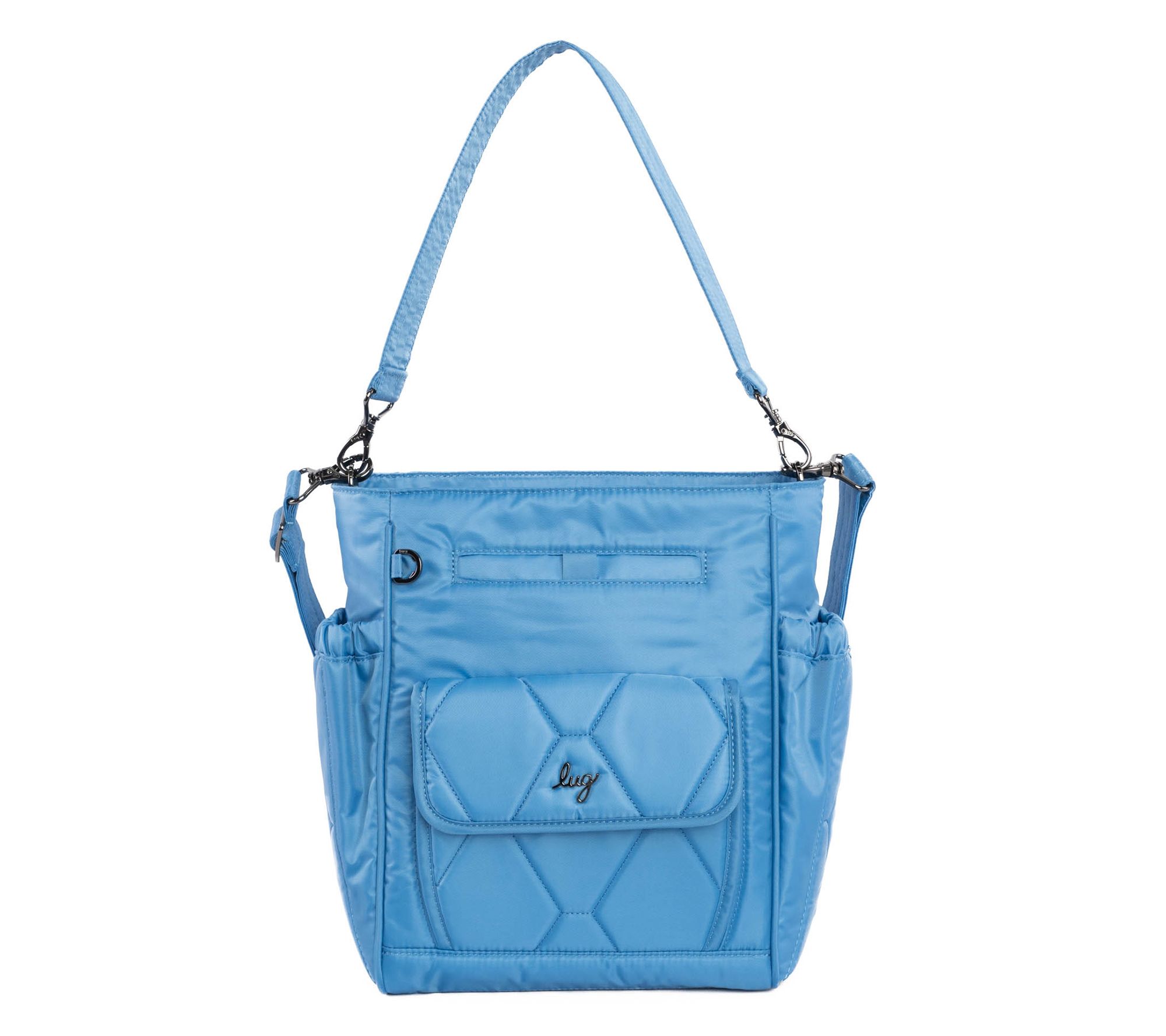 Lug Classic N/S Shoulder Bag with Crossbody Strap - Toss
