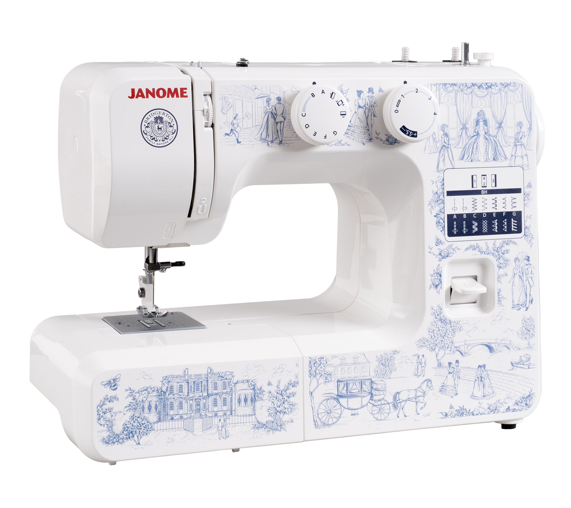 Janome Officially Licensed Bridgerton Sewing Machine
