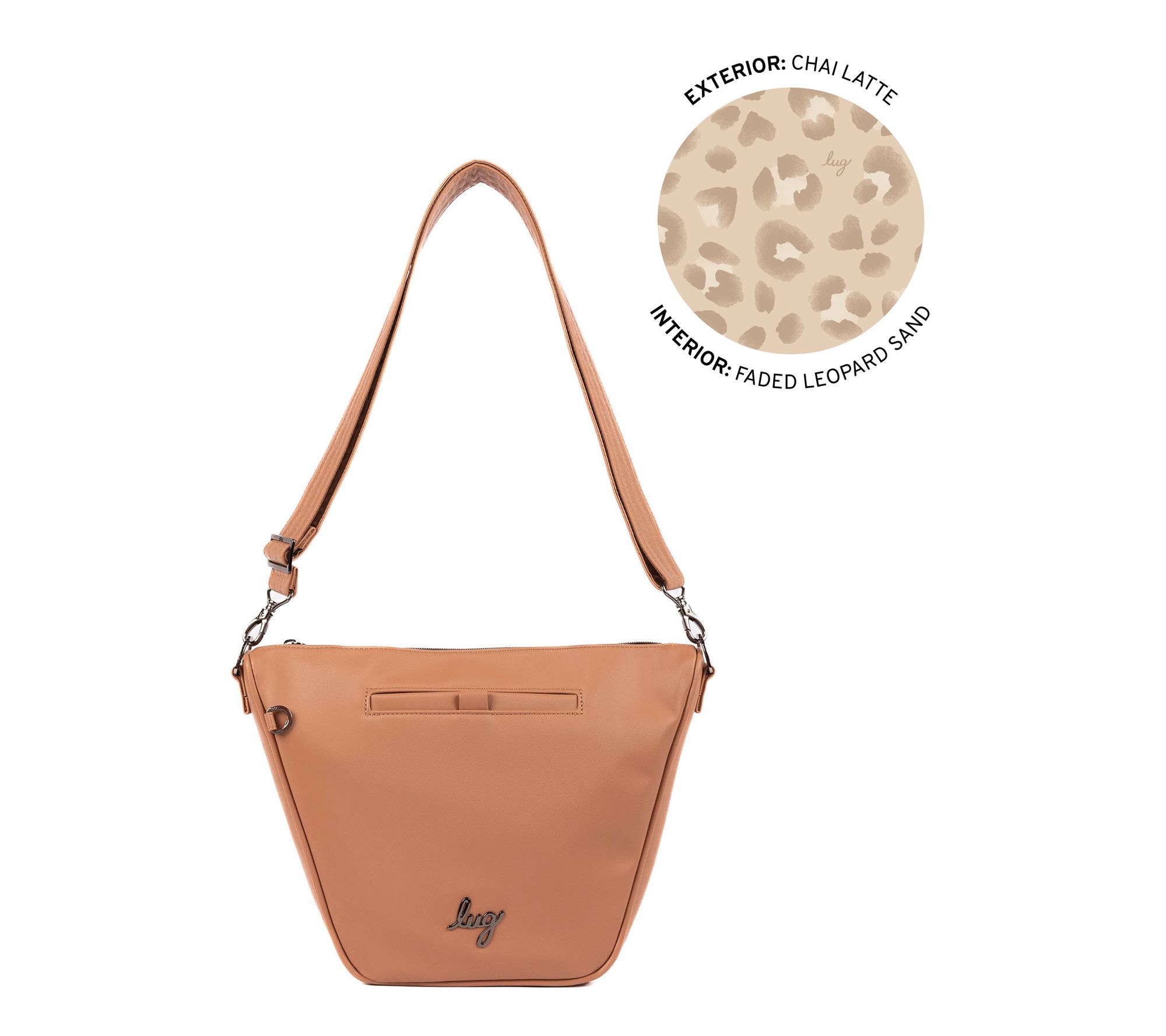 Lug Satin Luxe Medium Shoulder Bag- Quest