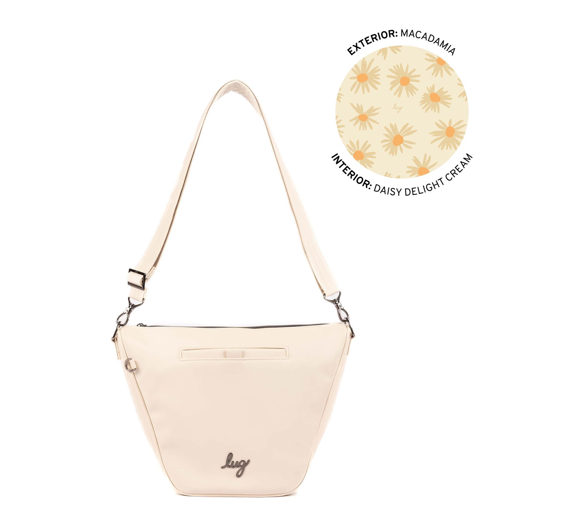 Lug Satin Luxe Medium Shoulder Bag- Quest