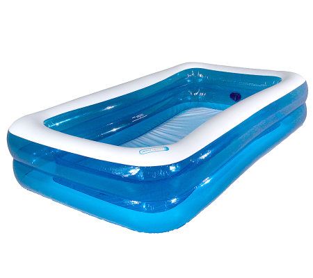 Aero Sport 10' x 6' Quick Inflate Family Pool with Cover - Page 1 — QVC.com