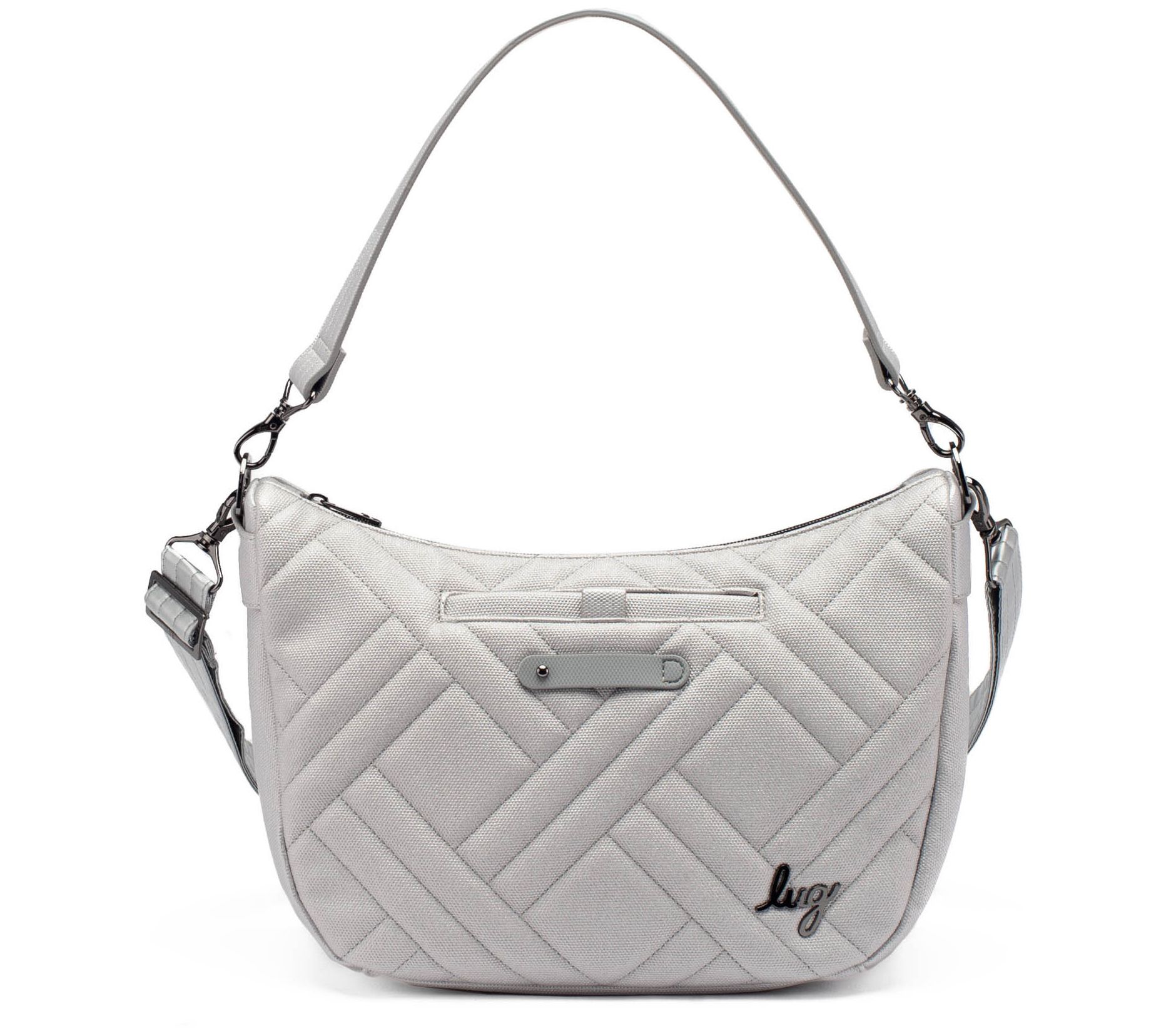 Lug Matte Luxe Shoulder Bag w/ Crossbody Strap - Harmony