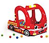 Banzai Rescue Fire Truck Play Center InflatableBall Pit