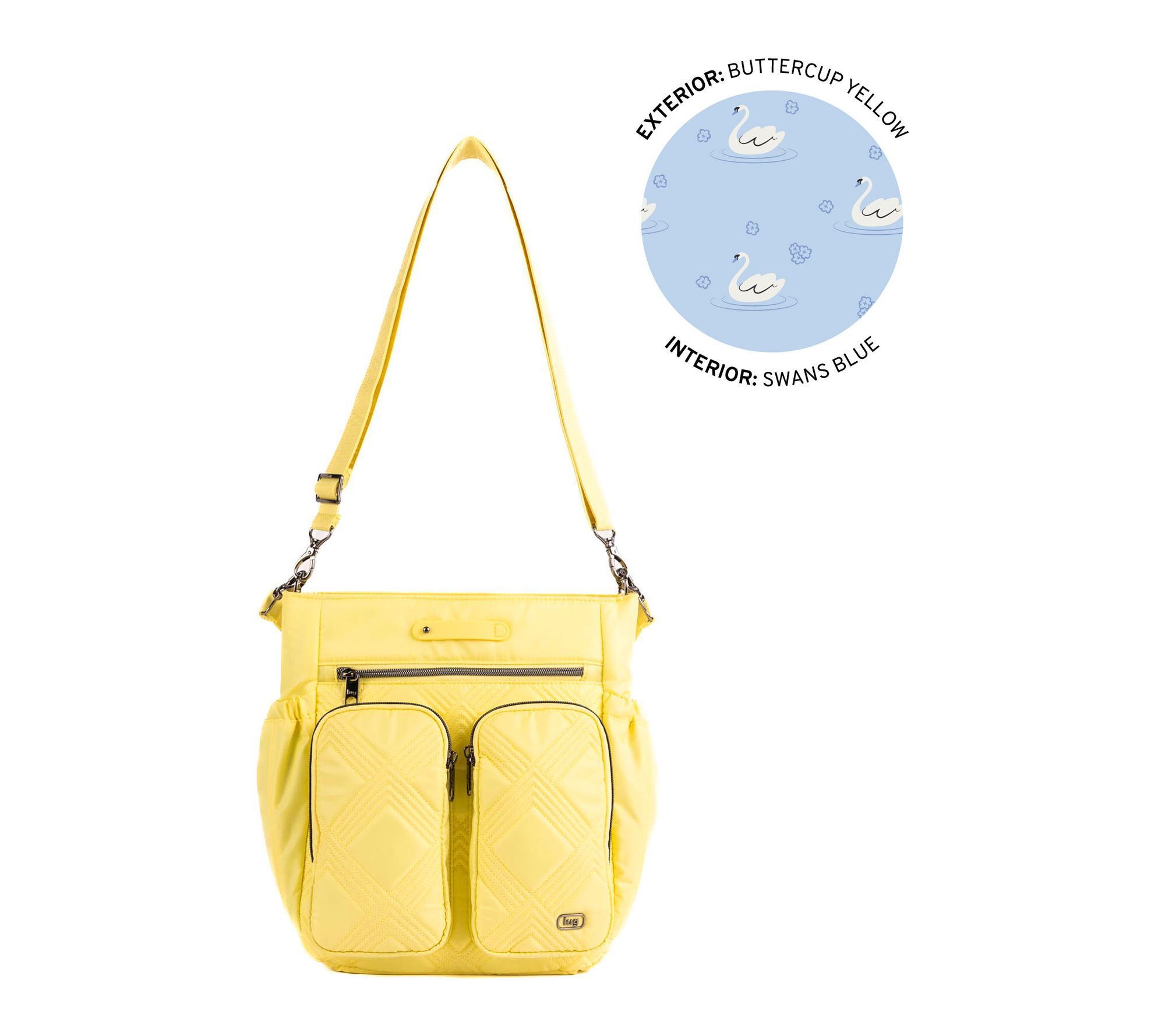 Lug Classic Double Pocket Medium Tote -Toodles