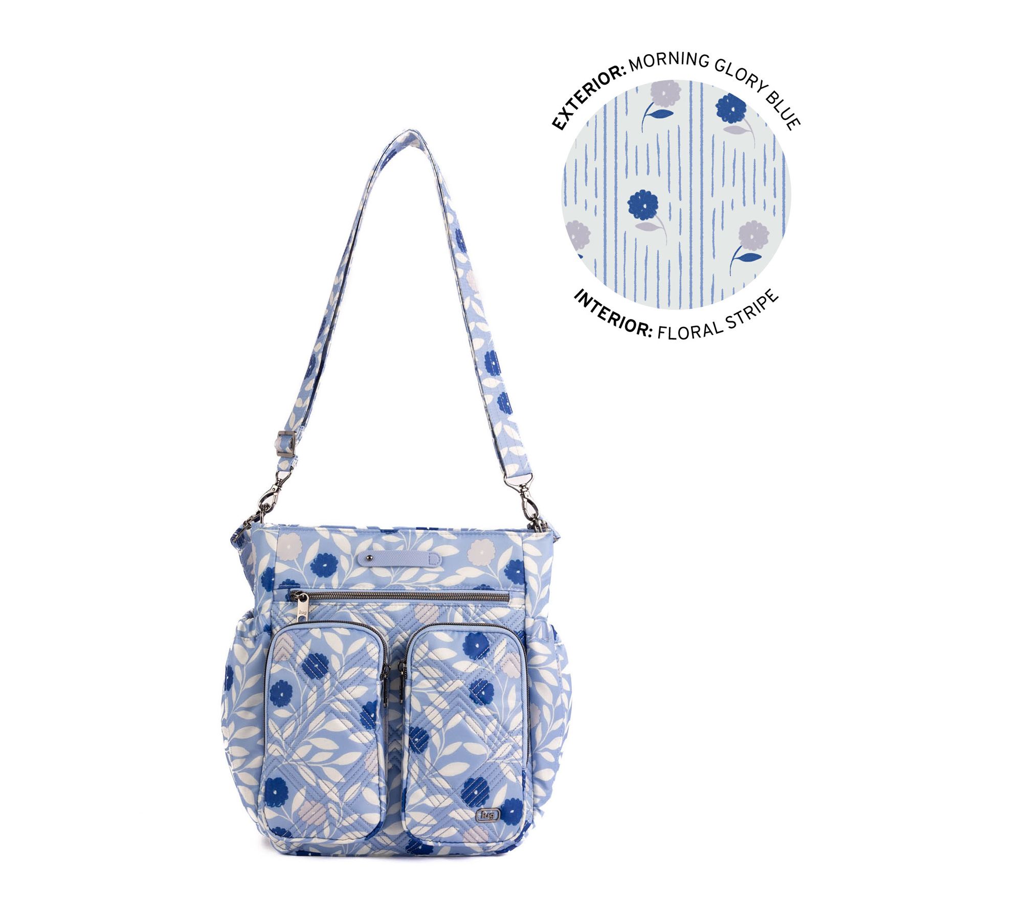 Lug Classic Double Pocket Medium Tote -Toodles