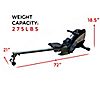Sunny Health & Fitness Dual-Function Magnetic Rowing Machine, 5 of 6