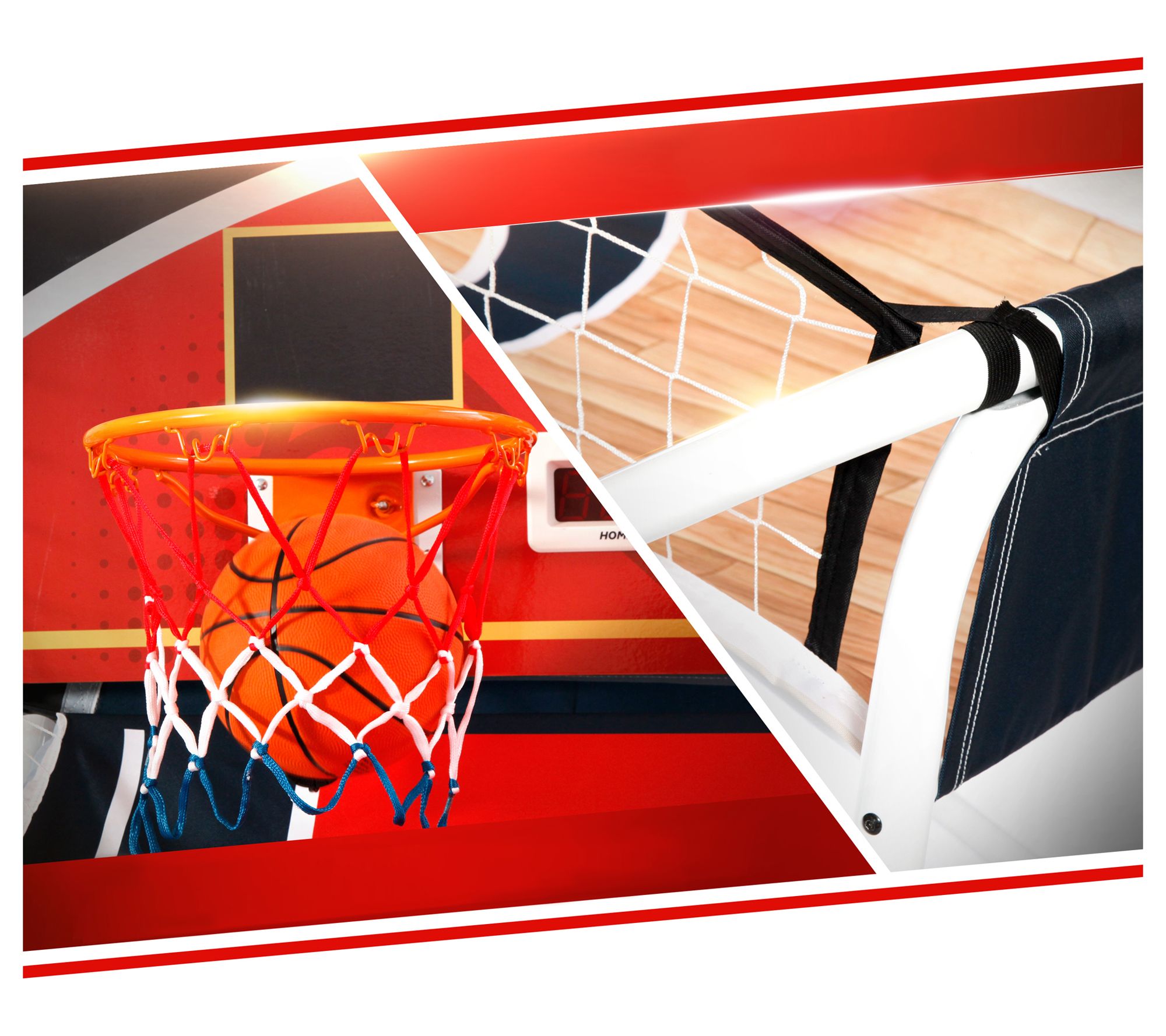 EJet Games Electronic Arcade Basketball Games, Dual Shot
