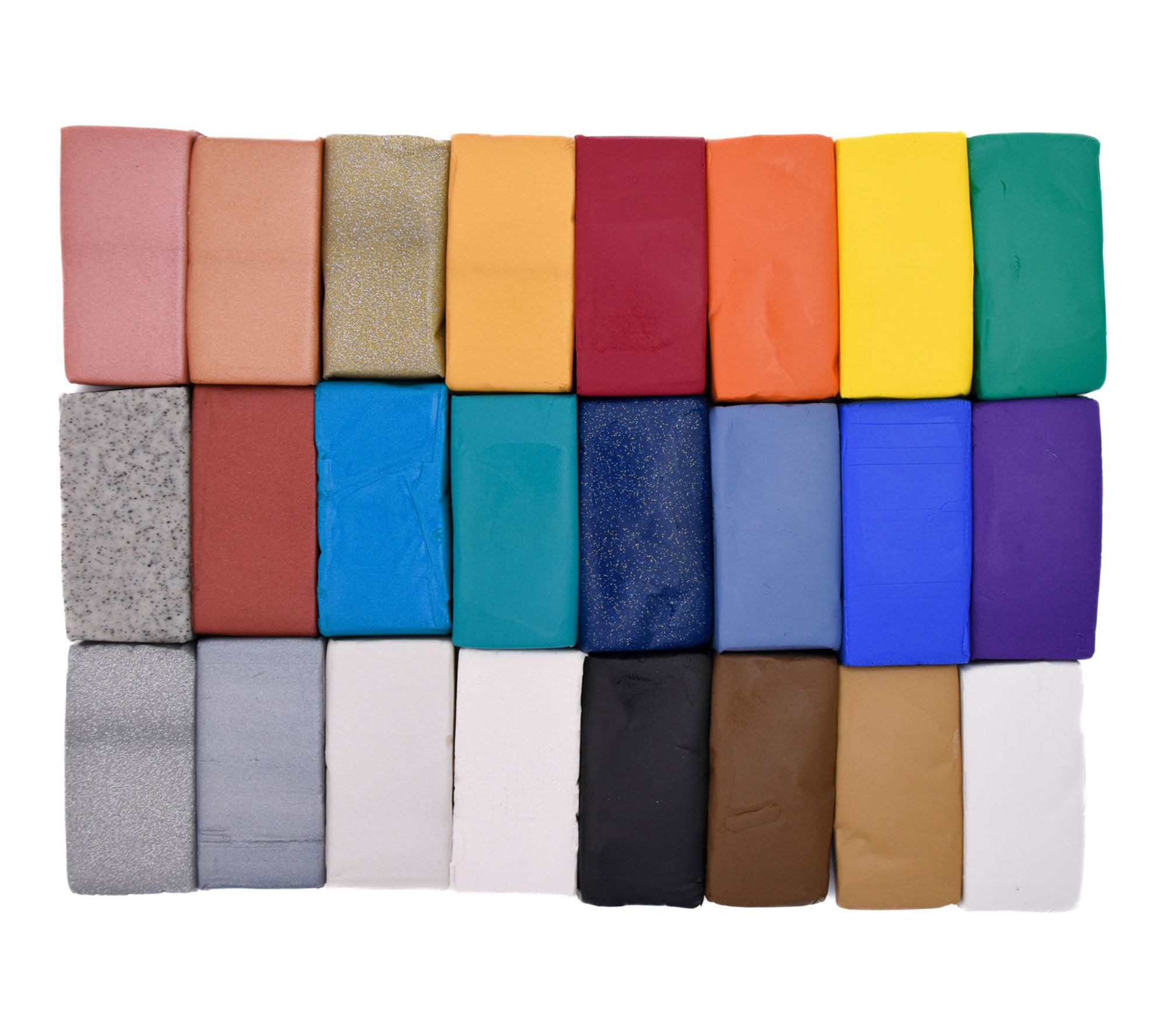 Sculpey Multipack Premo and Souffle, 24 GlitterBars