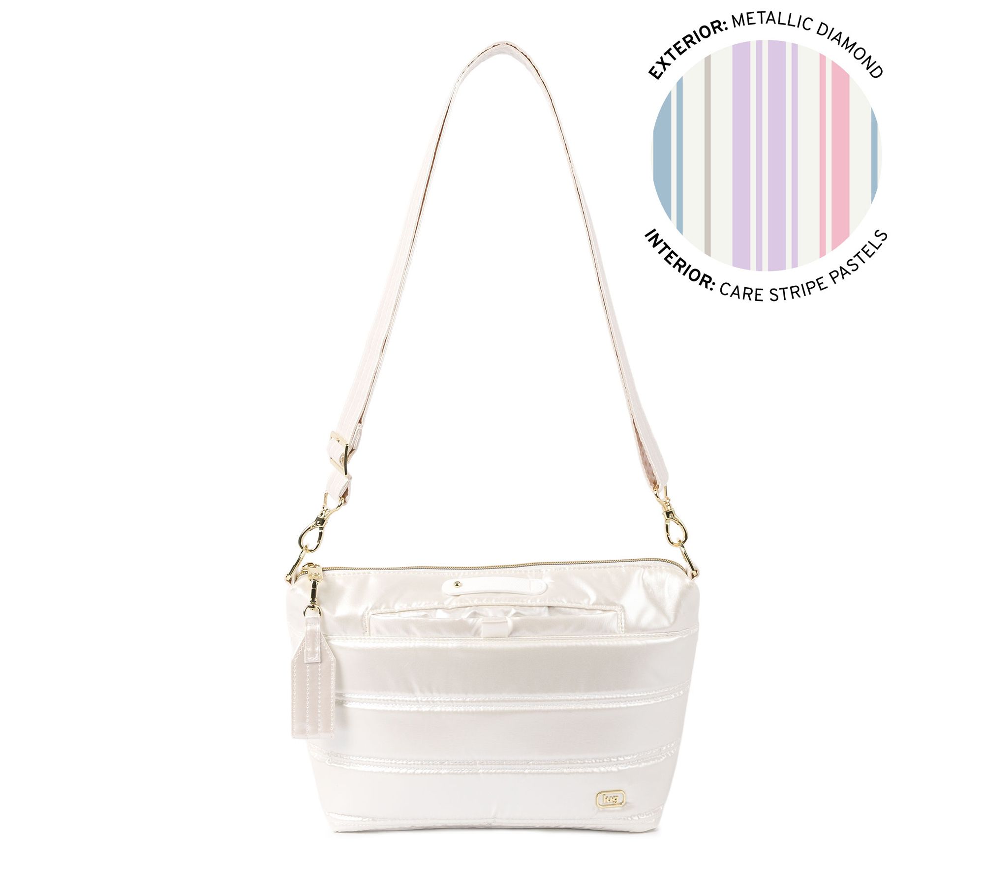 Lug Classic Quilted Crossbody with Charm Bar - Flare 2