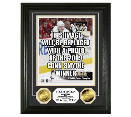 Pittsburgh Penguins 5-Time Stanley Cup Champions Deluxe Gold Coin & Banner Collection, Highland Mint