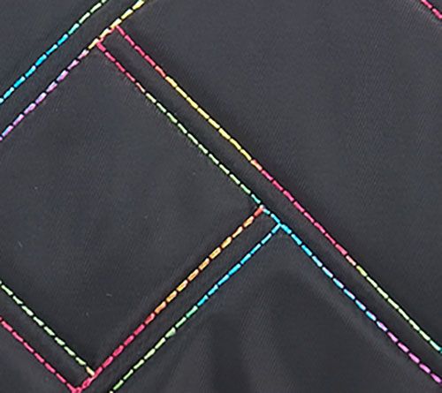 Black w/Rainbow