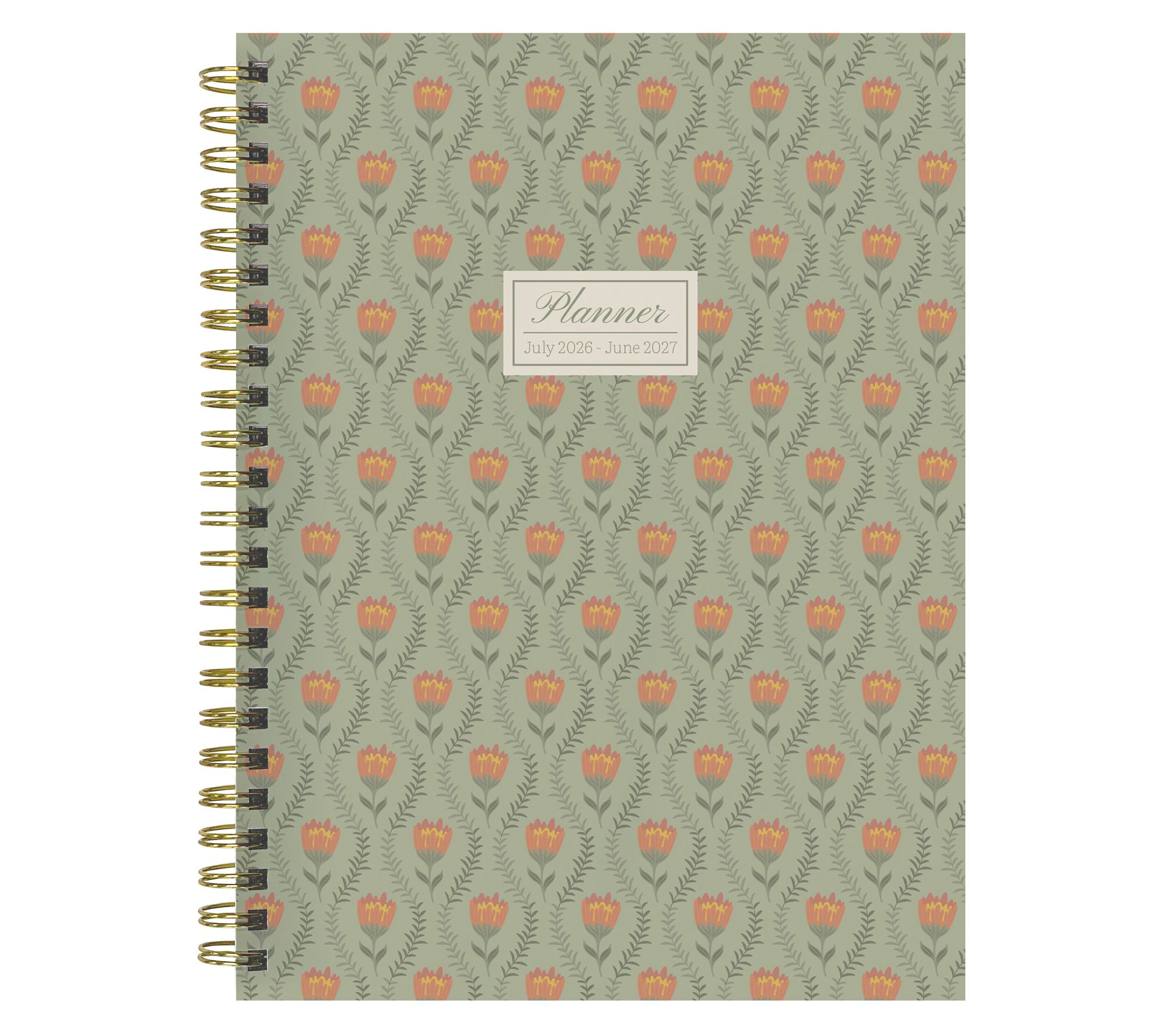 TF Publishing Posies Medium Weekly Monthly Planner July 2026