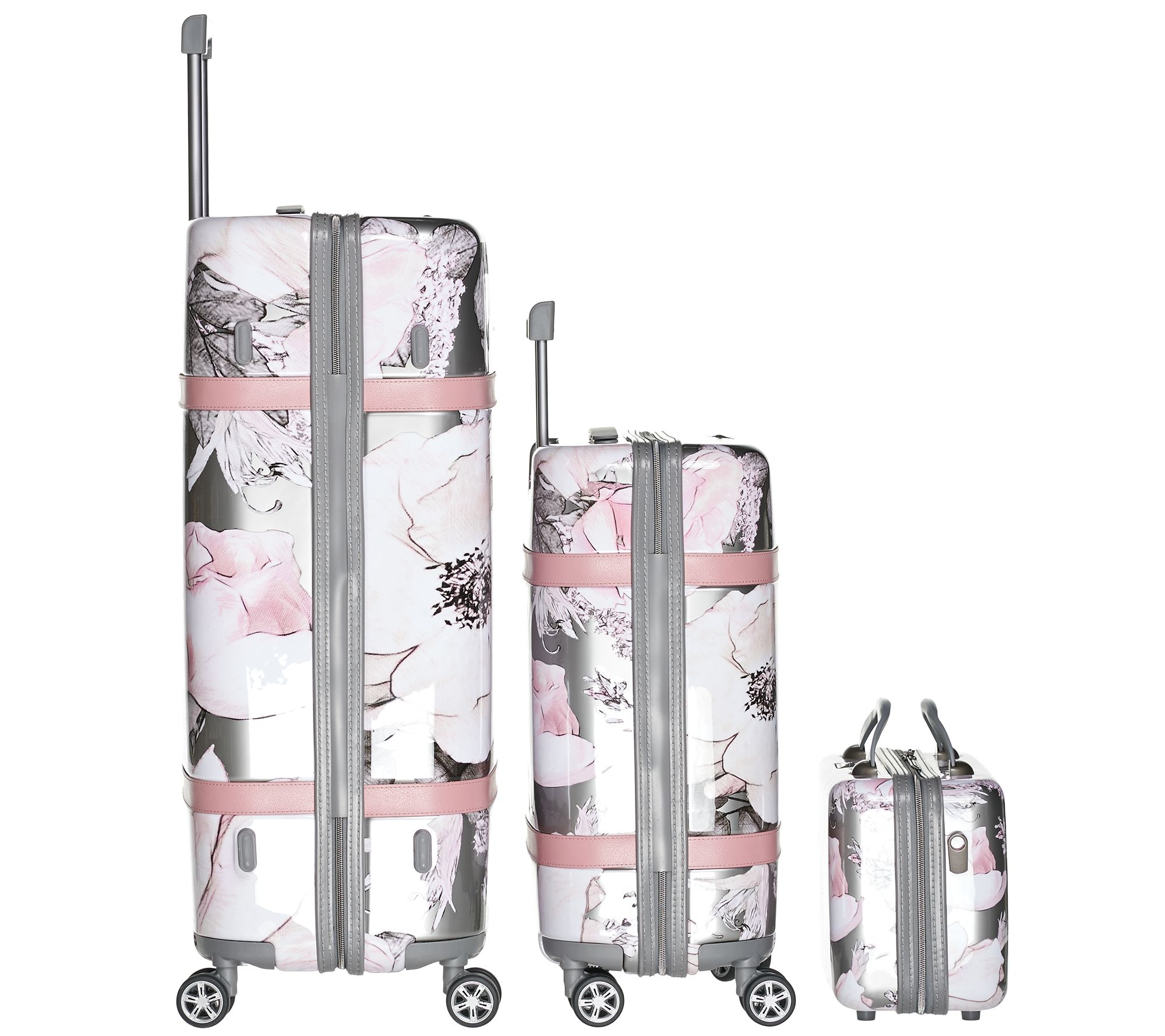 Triforce Luggage 3Piece Hardside Set Versailles
