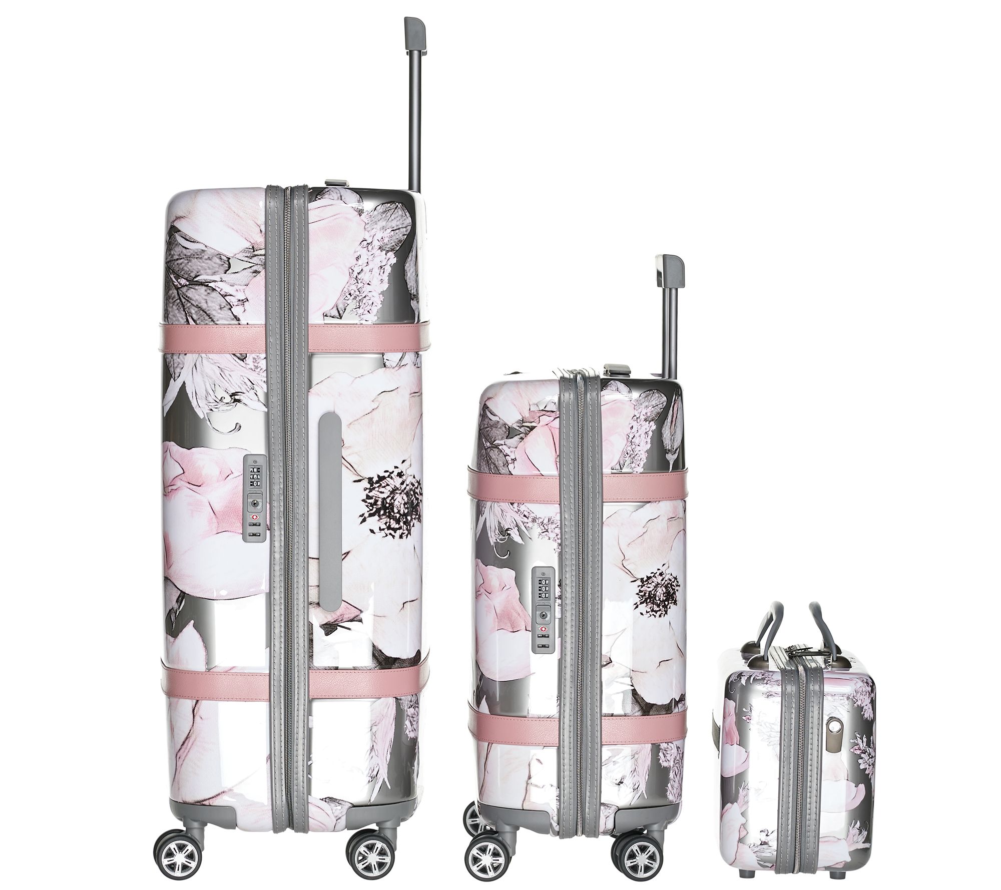 Triforce Luggage 3Piece Hardside Set Versailles