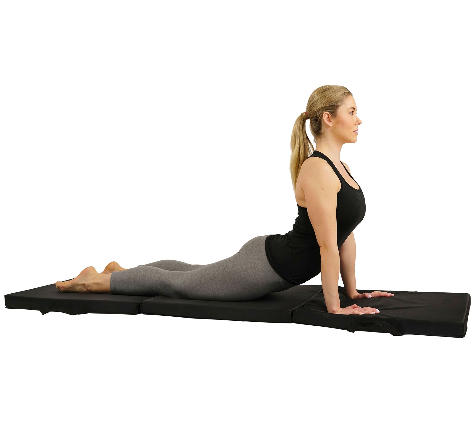 Sunny Health & Fitness Tri-Fold Exercise Mat for sale online 