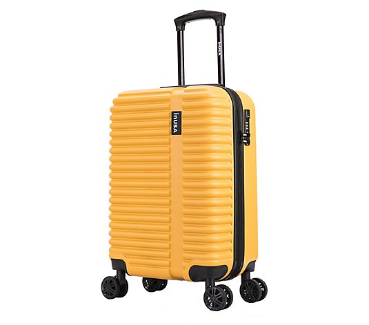 InUSA Hardside Spinner 20" Mustard Carry-On Suitcase - Ally
