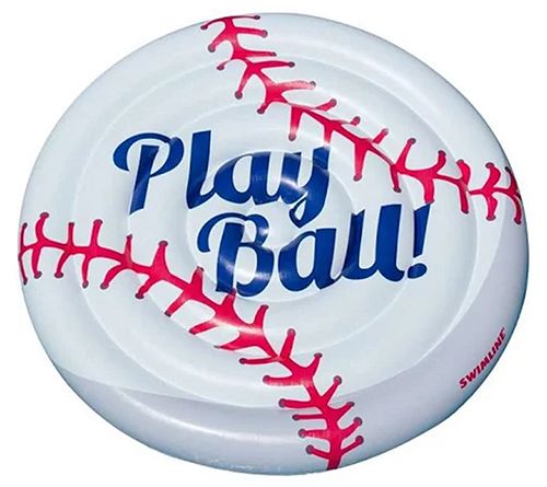 Swim Central 60" Giant Baseball Pool Lounge