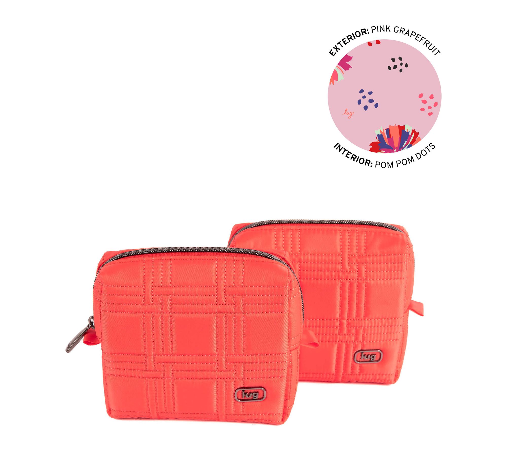 Lug Domino Pouch Duo with Clear Windows