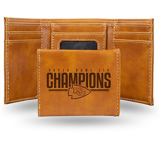 Rico NFL Chiefs 2020 SB LIV Champions Trifold Wallet
