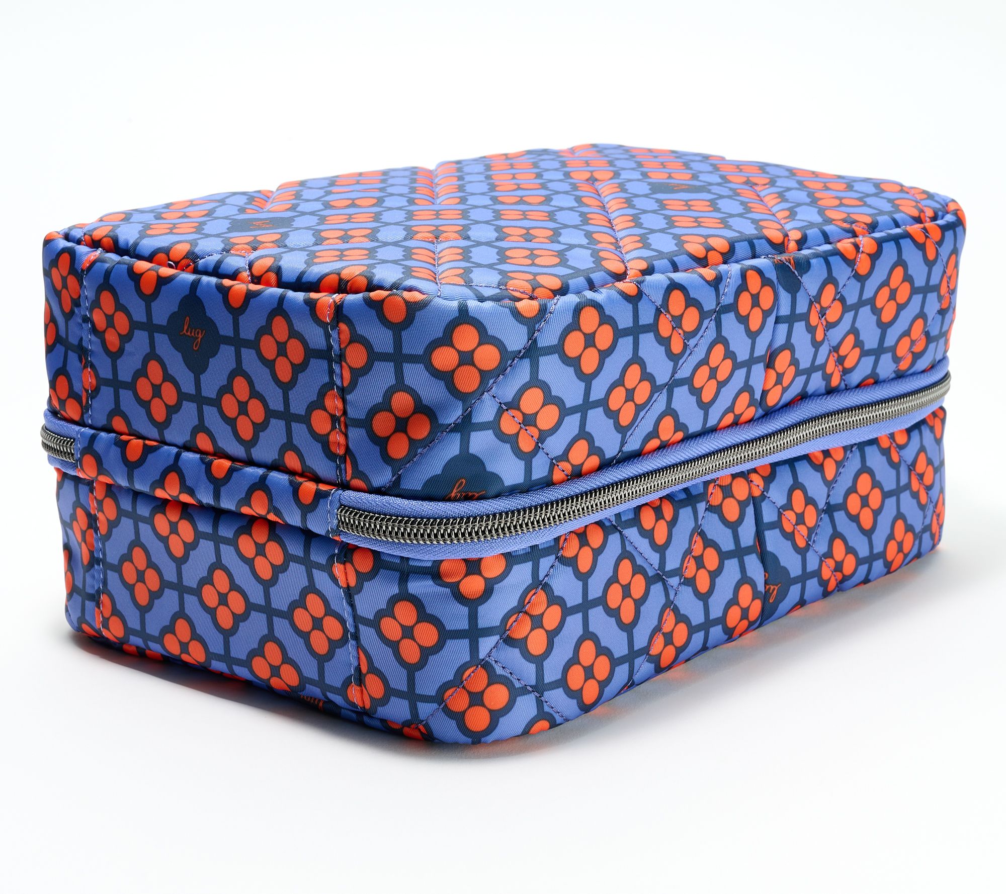 Lug Hanging Toiletry Case - Wingback ,Very Berry Blue