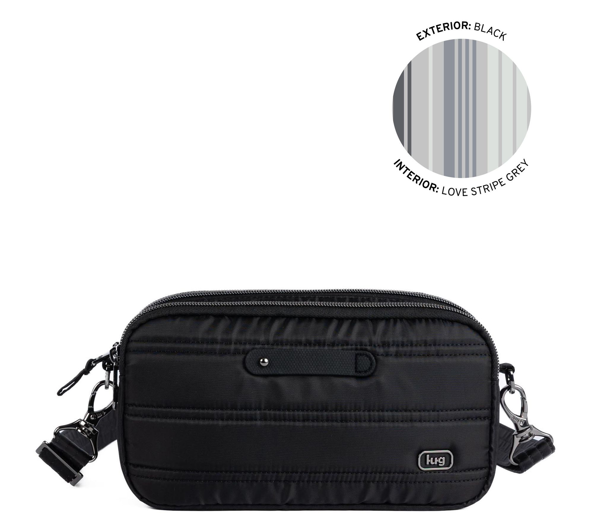 Lug Convertible Crossbody Bag with Charm Bar - Coupe XL Plus