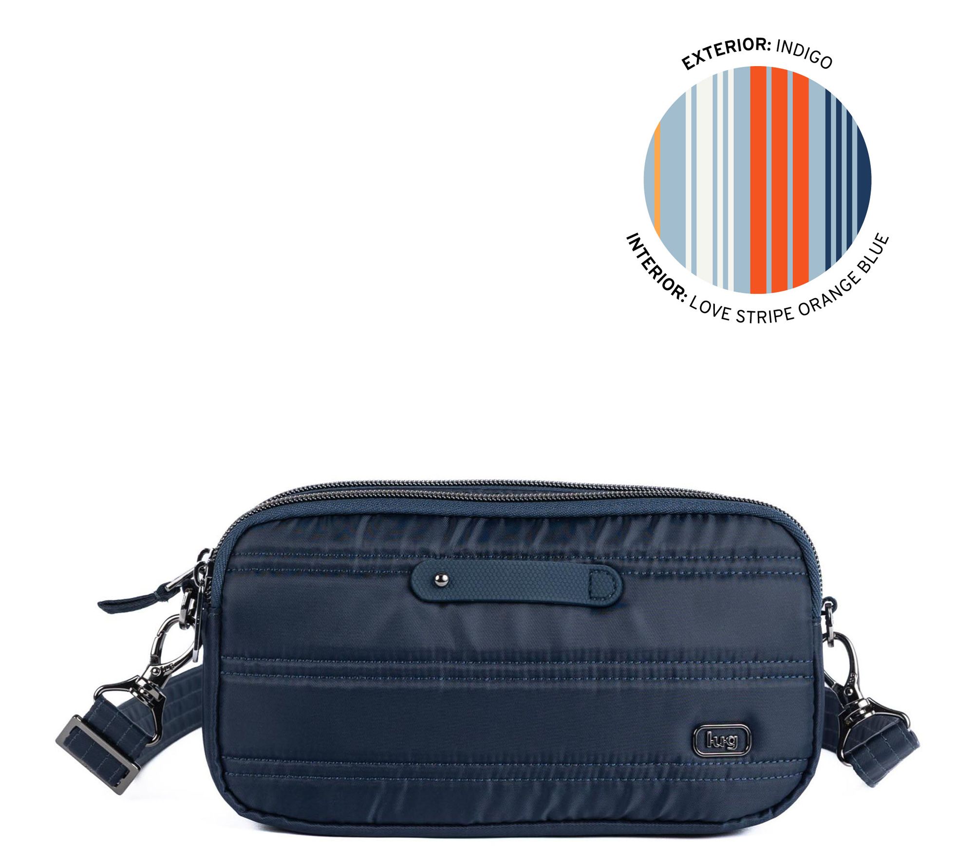 Lug Convertible Crossbody Bag with Charm Bar - Coupe XL Plus