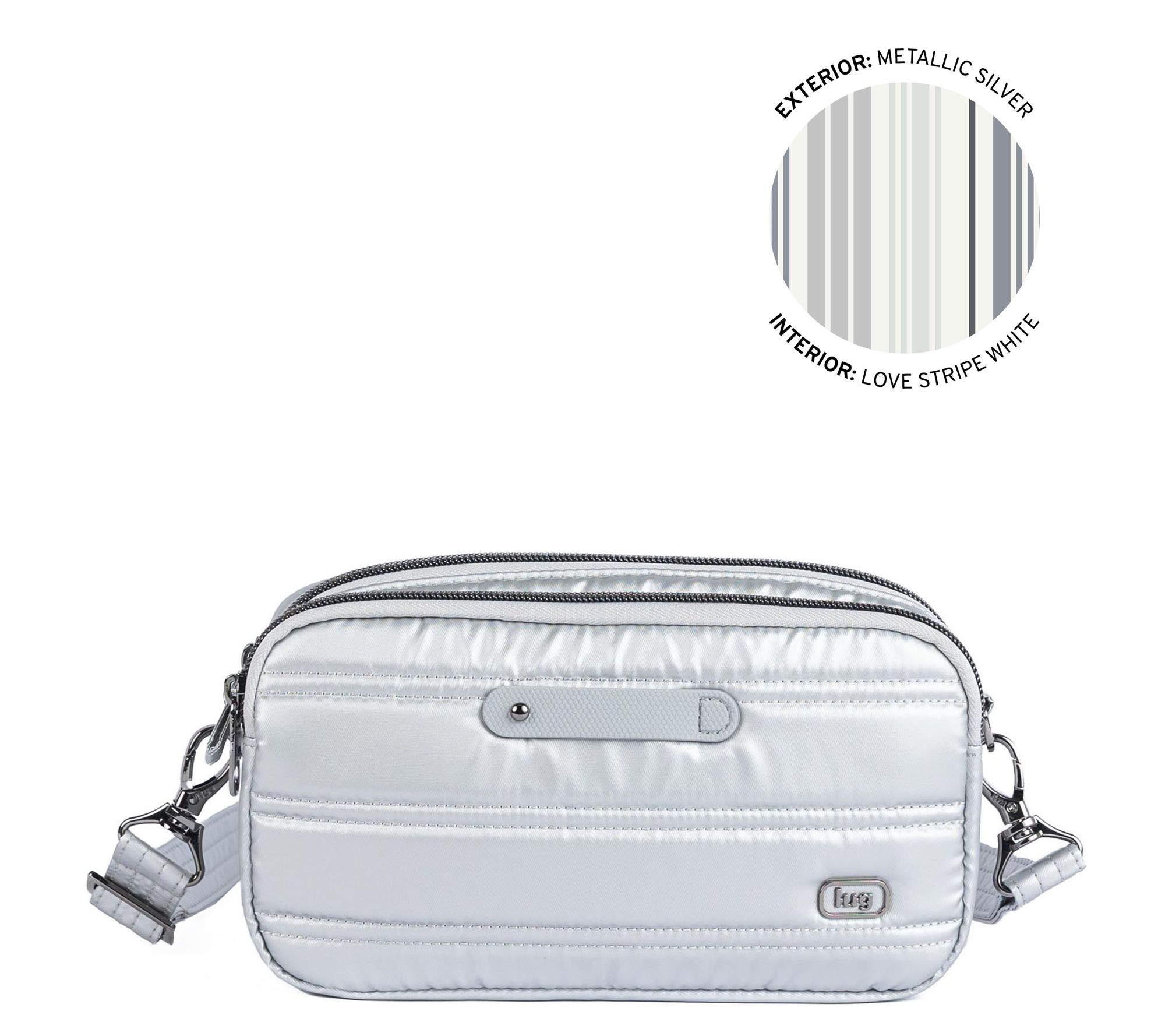 Lug Convertible Crossbody Bag with Charm Bar - Coupe XL Plus