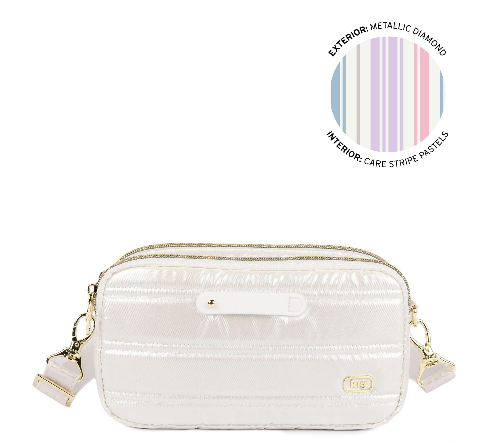 Lug Convertible Crossbody Bag with Charm Bar - Coupe XL Plus