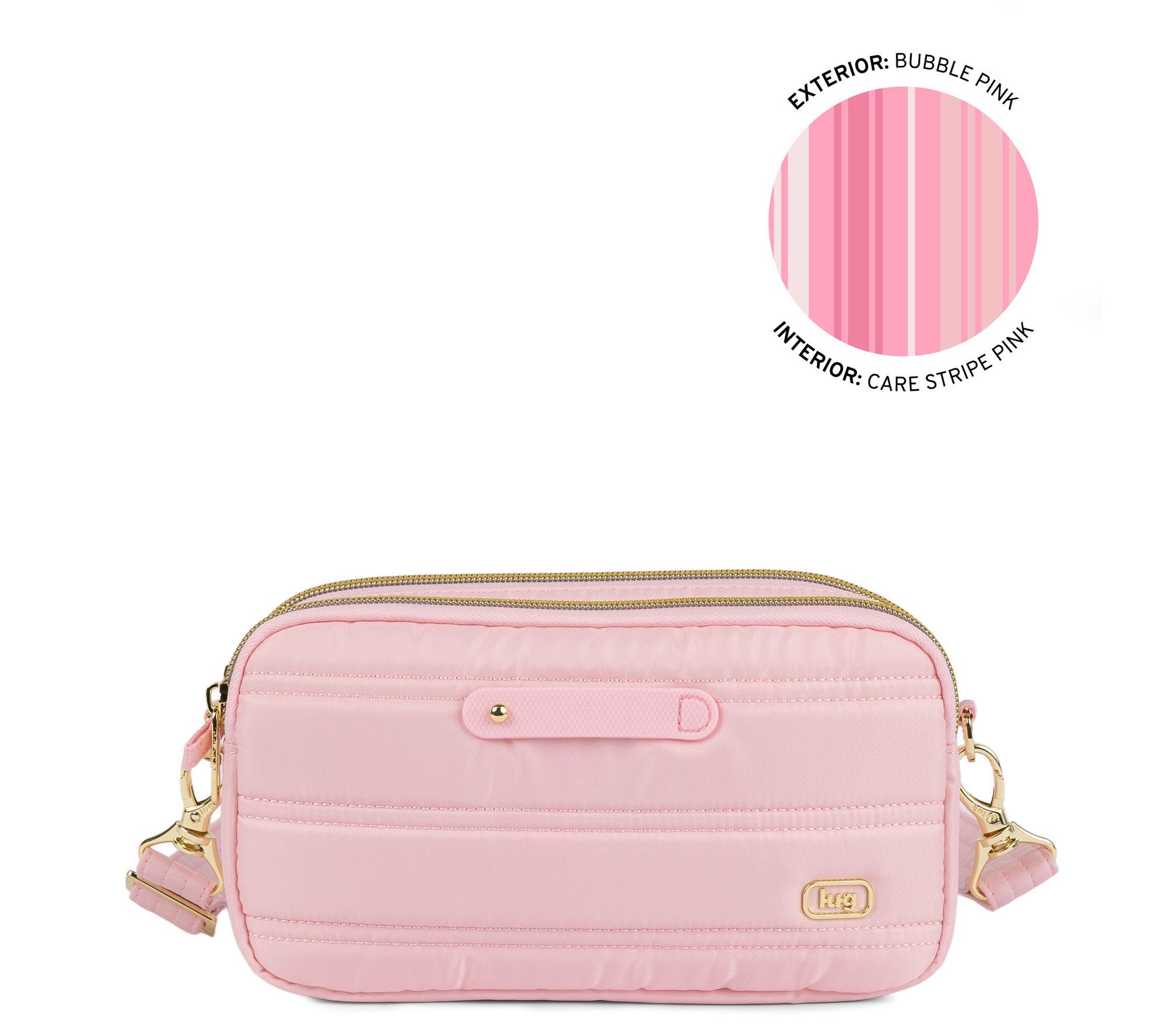 Lug Convertible Crossbody Bag with Charm Bar - Coupe XL Plus