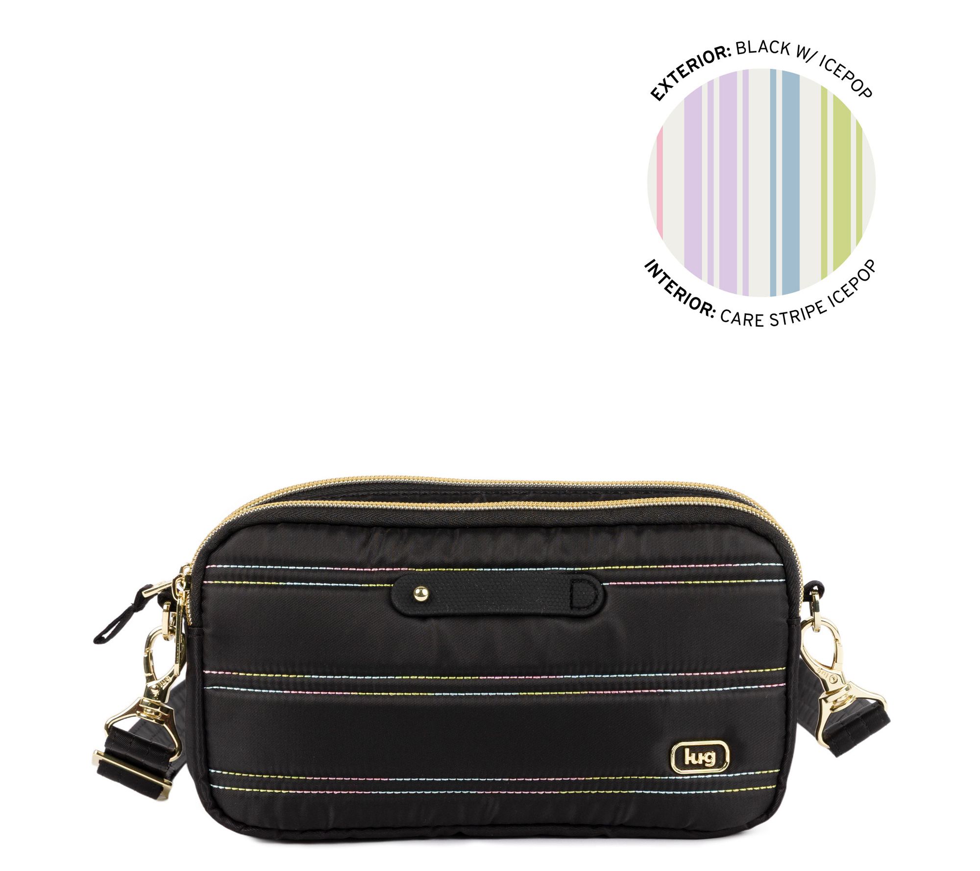 Lug Convertible Crossbody Bag with Charm Bar - Coupe XL Plus