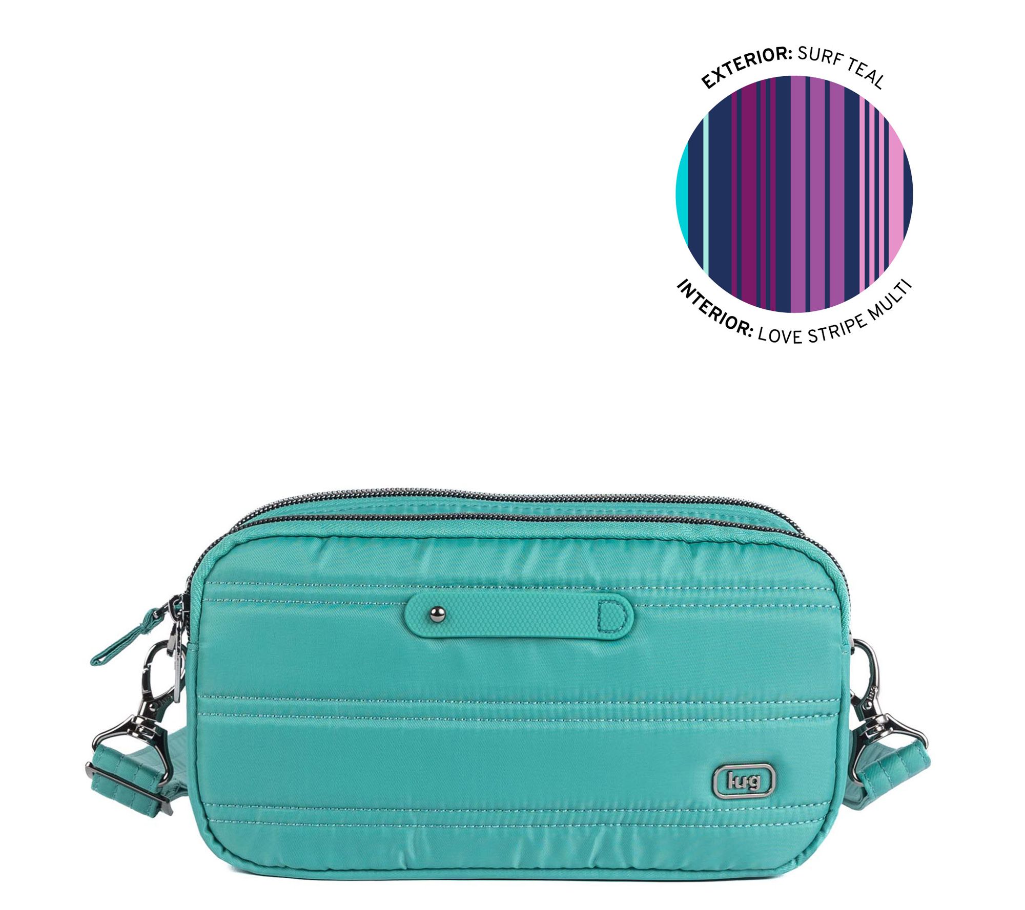 Lug Convertible Crossbody Bag with Charm Bar - Coupe XL Plus